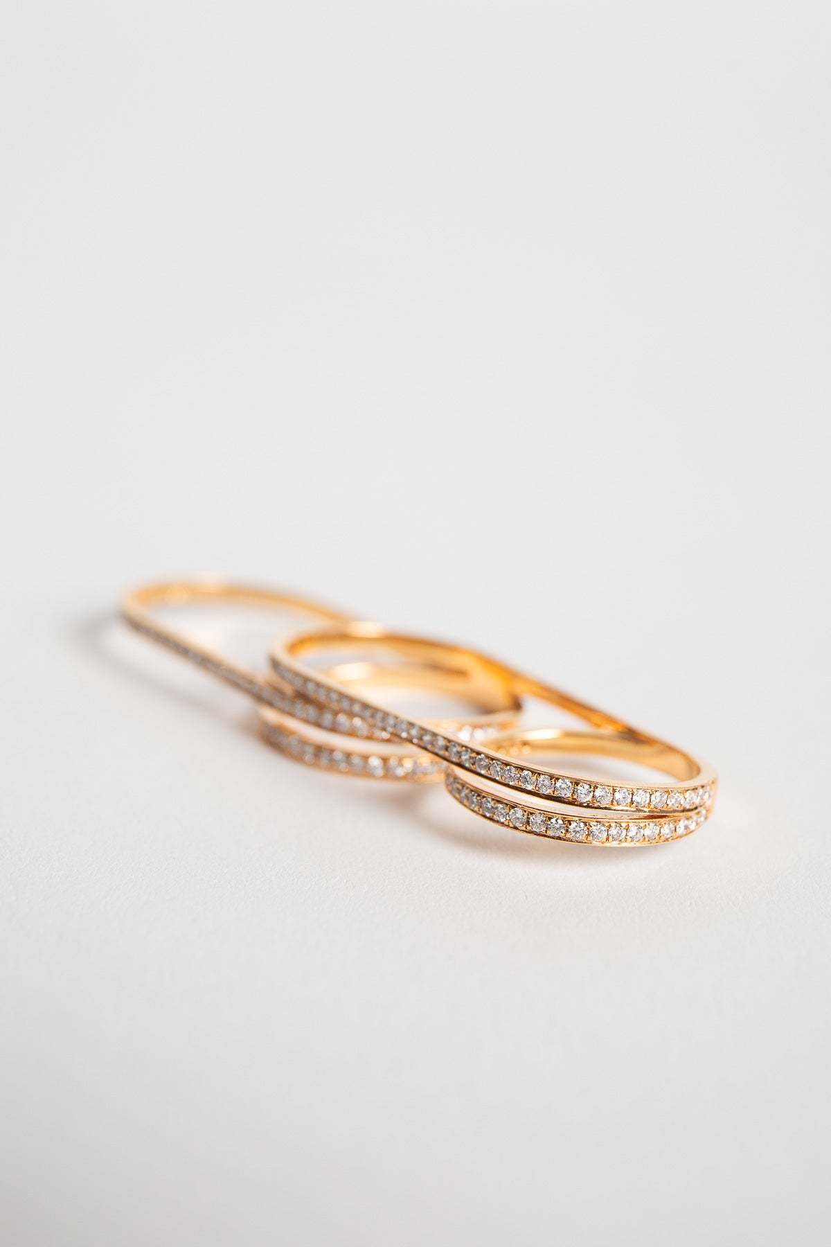 STEFERE | ROSE GOLD & DIAMOND RING