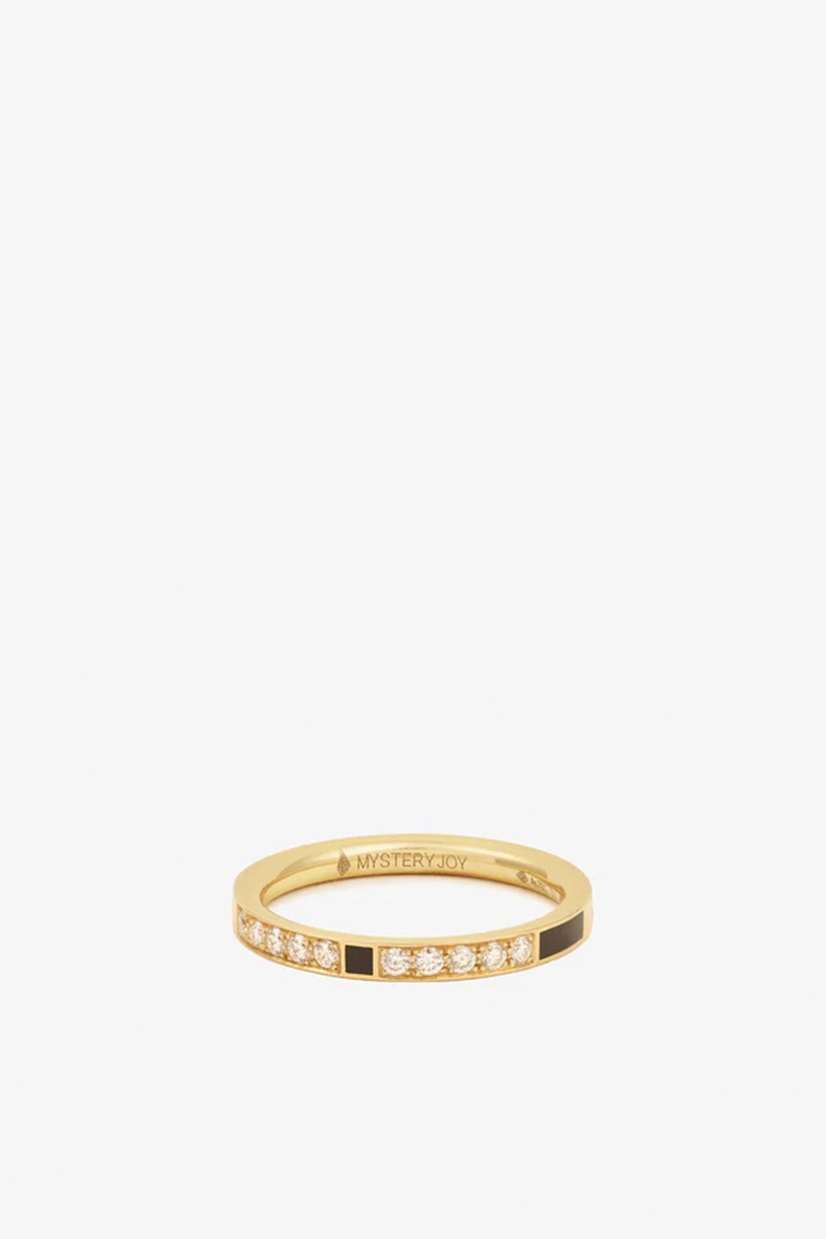 MYSTERYJOY | YELLOW GOLD & DIAMOND MIRAGE RING
