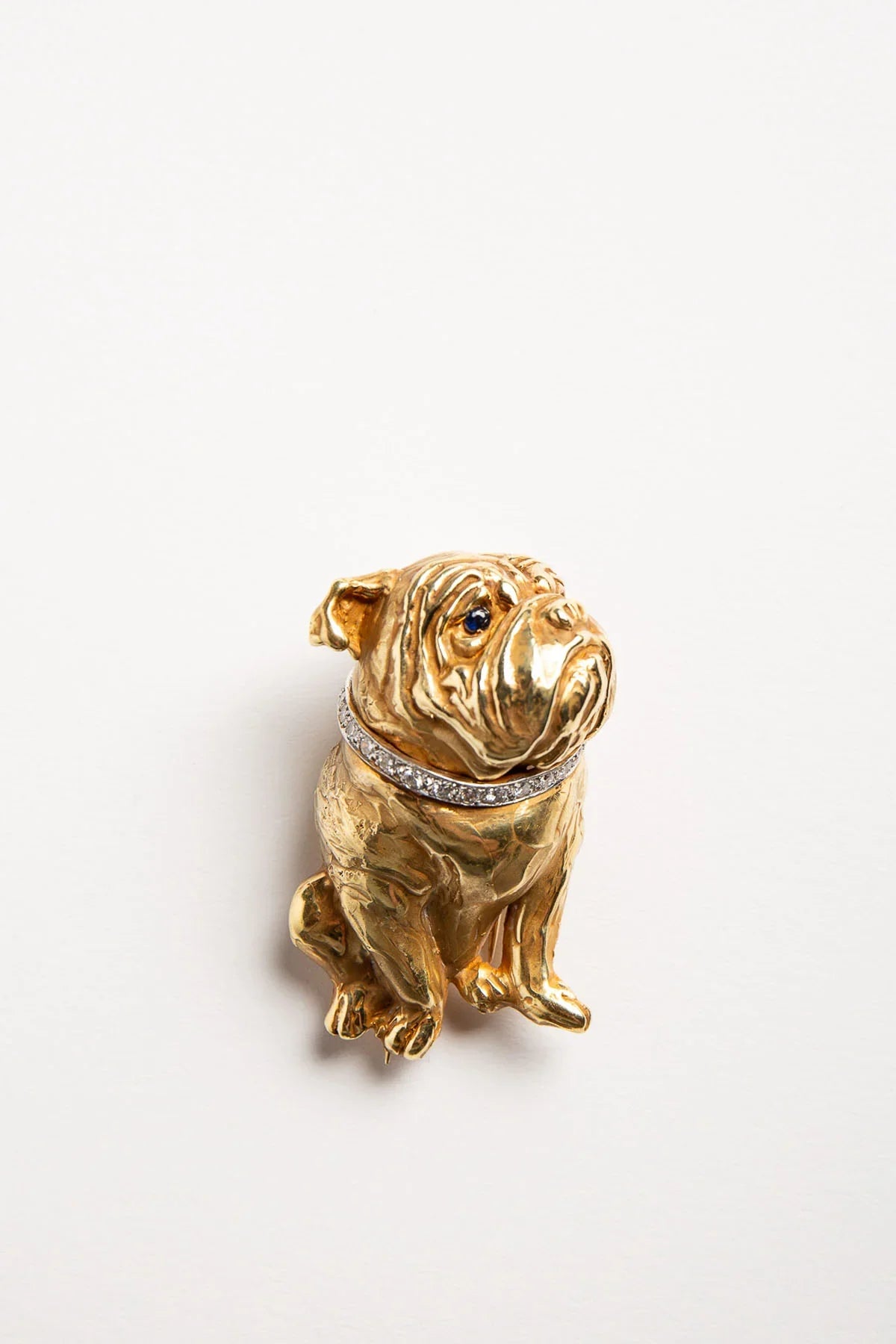 ERWIN PEARL | VINTAGE BULLDOG BROOCH