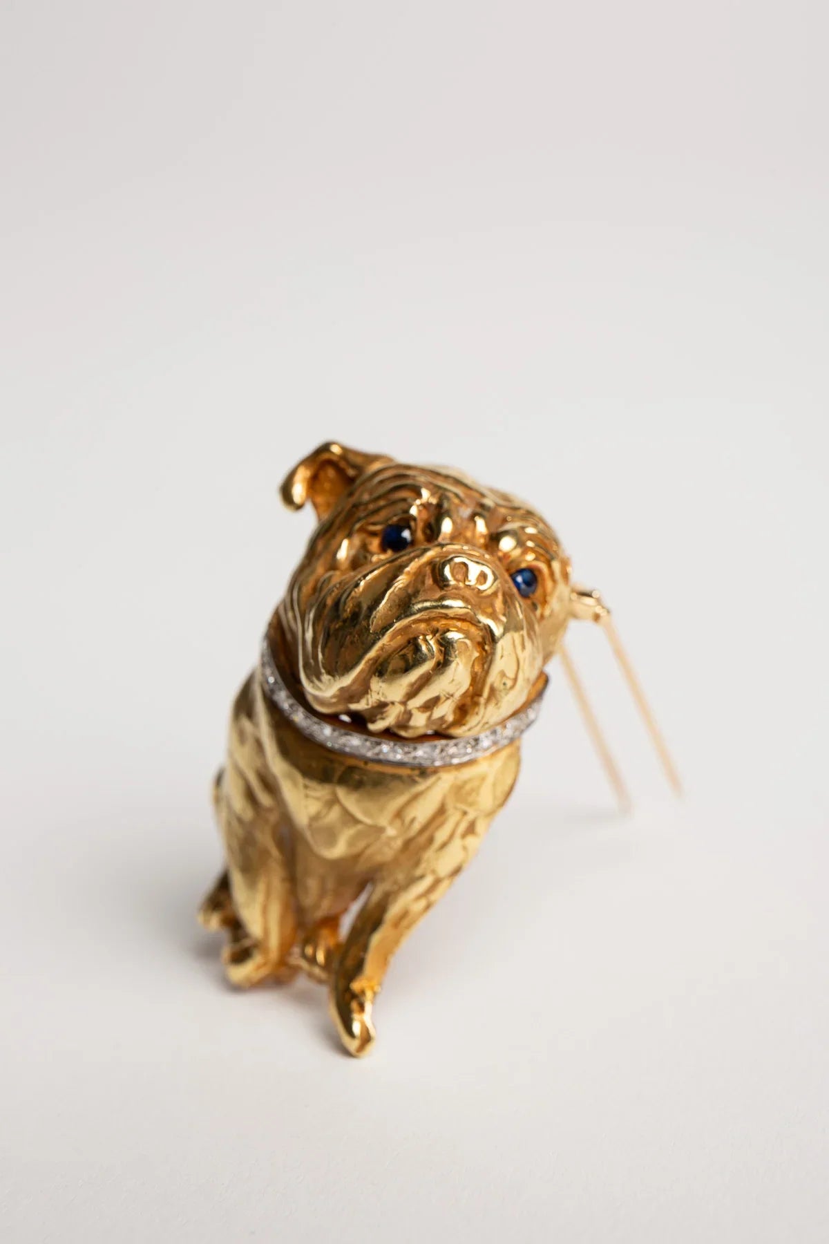 ERWIN PEARL | VINTAGE BULLDOG BROOCH