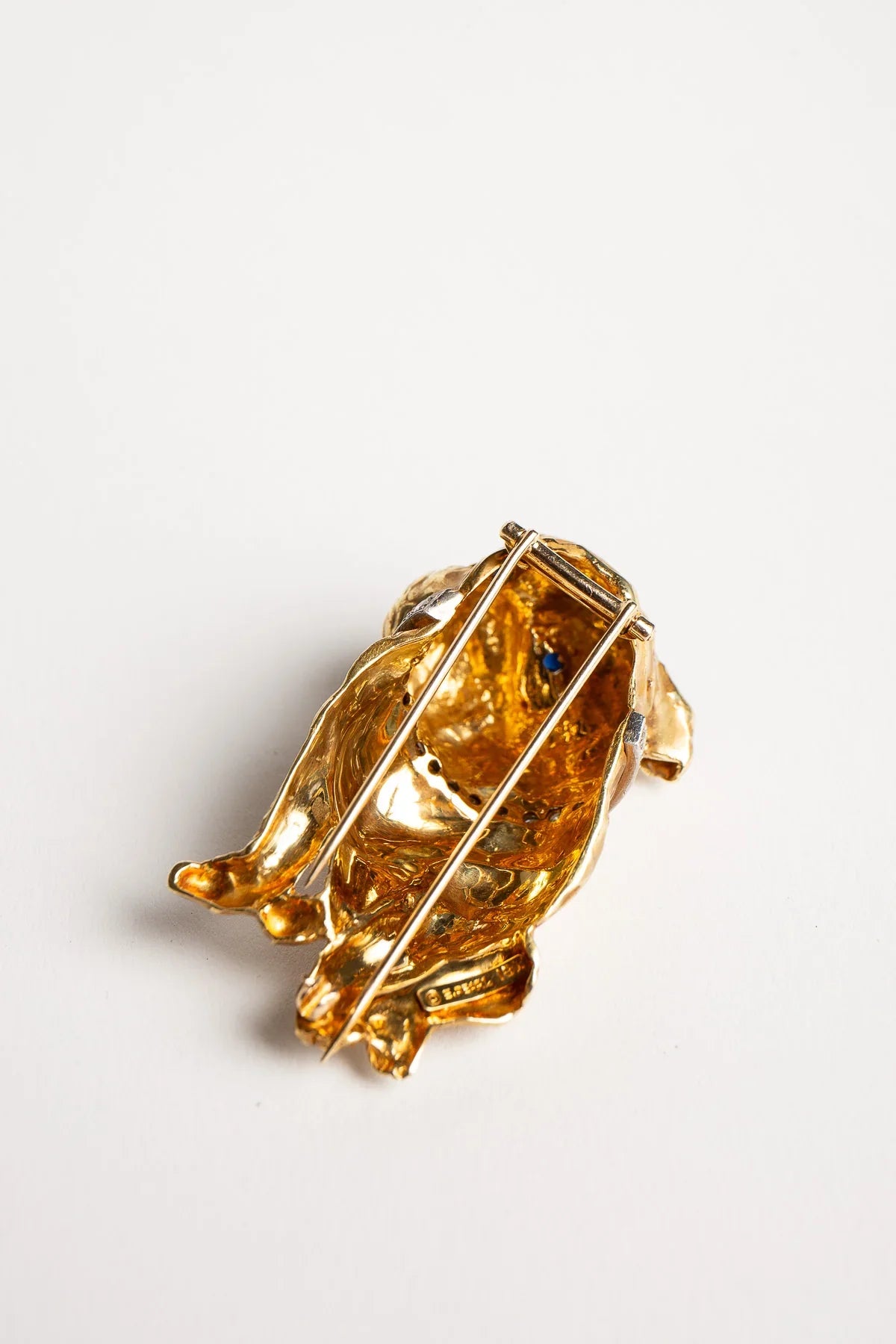 ERWIN PEARL | VINTAGE BULLDOG BROOCH