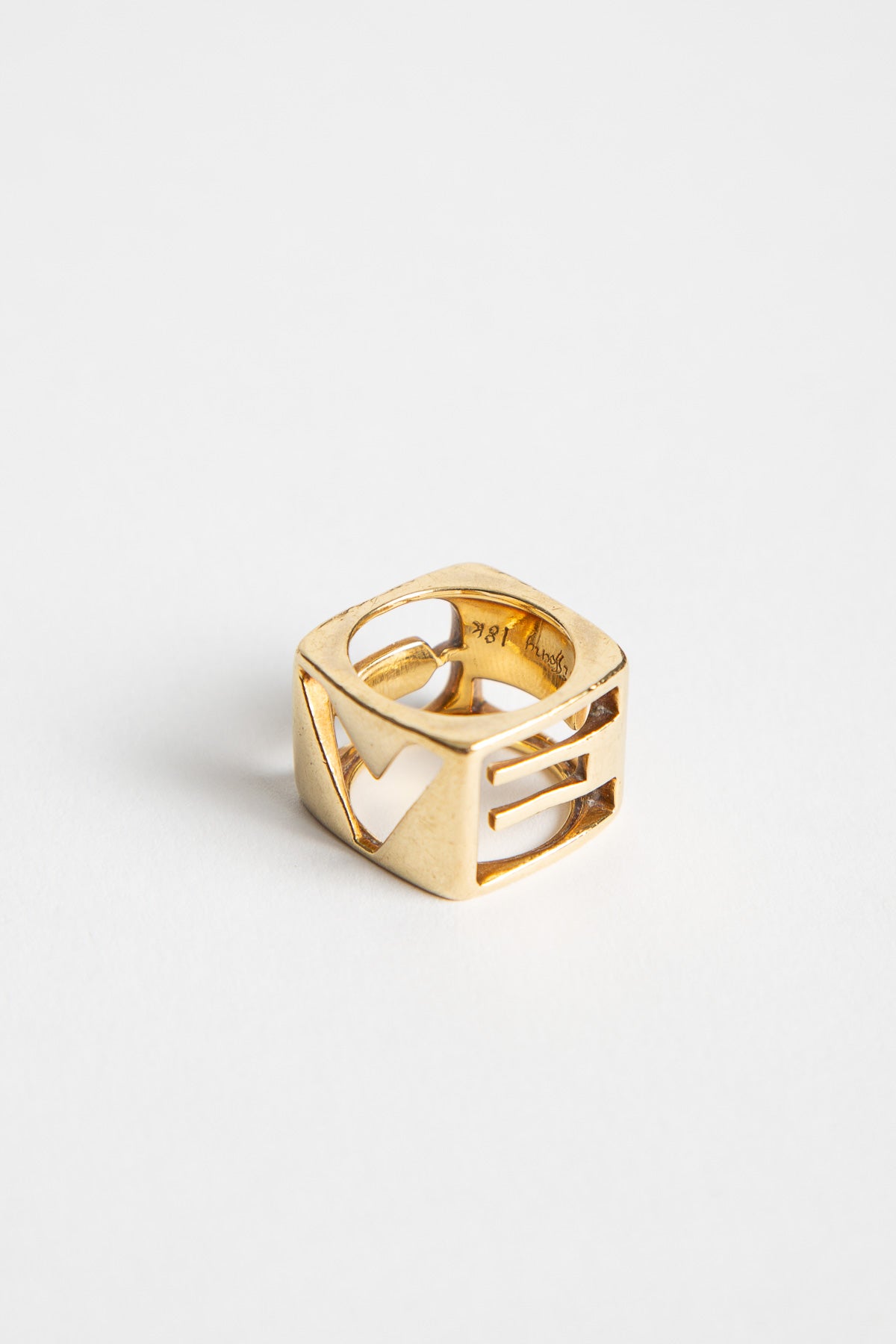 Donald Clafin for Tiffany & Co. | Vintage Yellow Gold "Love" Ring