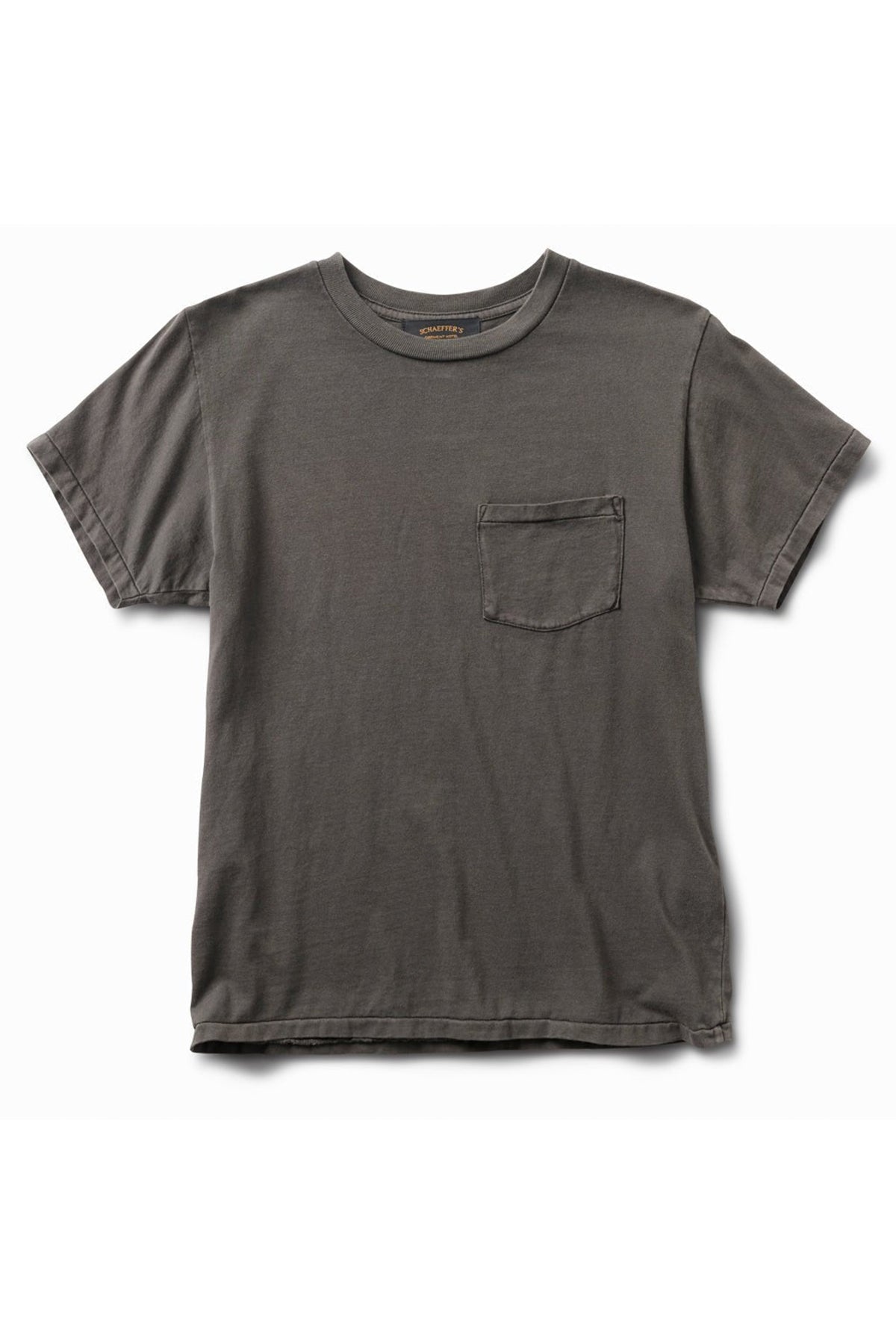 SCHAEFFER'S GARMENT HOTEL | 40'S RINGSPUN POCKET TEE - MAXFIELD LA
