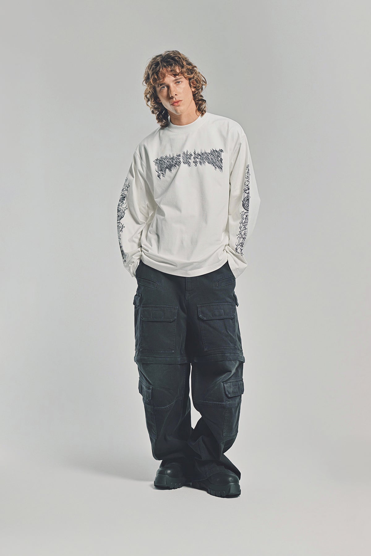 VETEMENTS | MONOGRAM CLASSIC LONG SLEEVE SHIRT