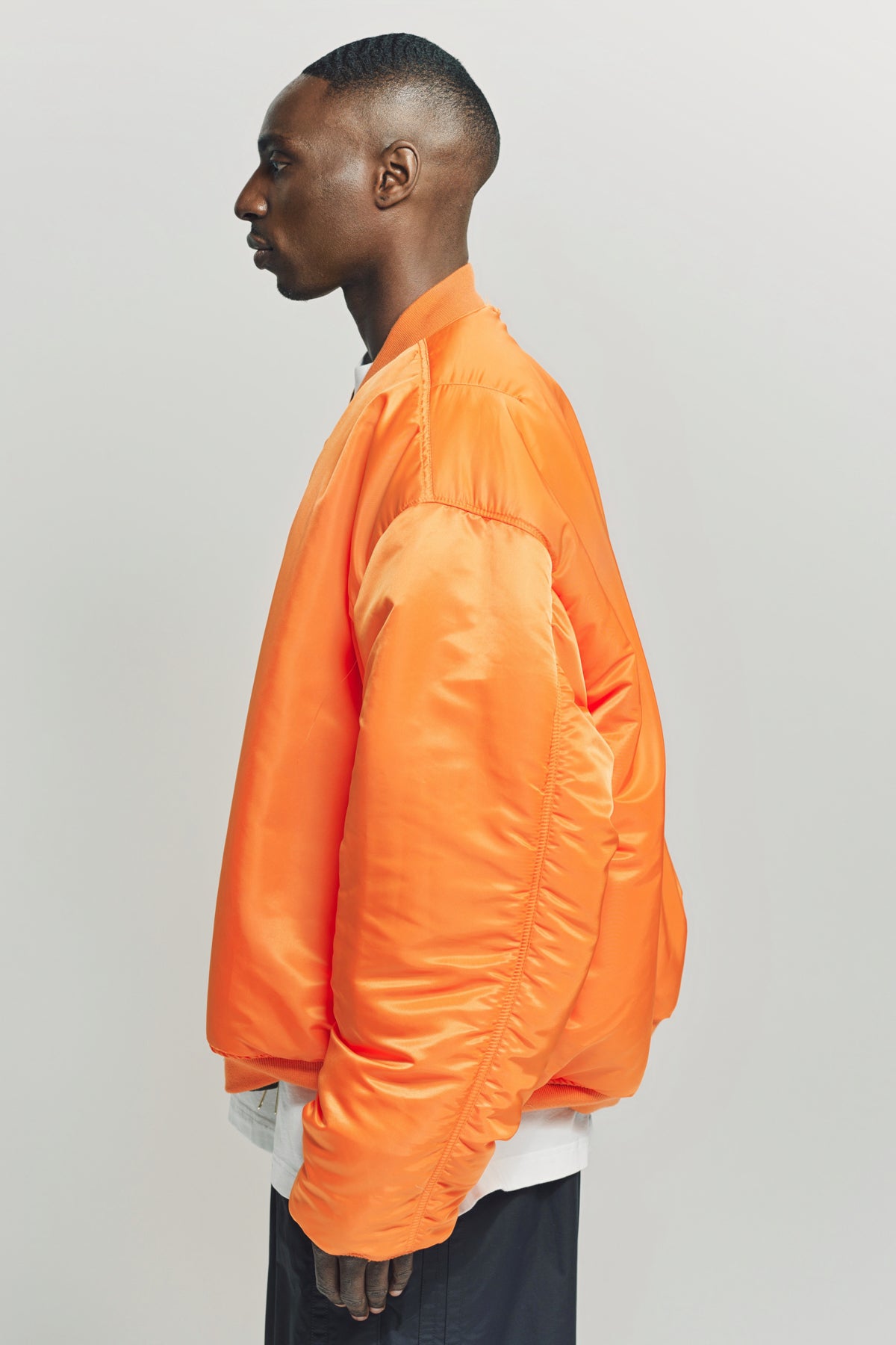 VETEMENTS | OVERSIZE LEATHER BOMBER JACKET