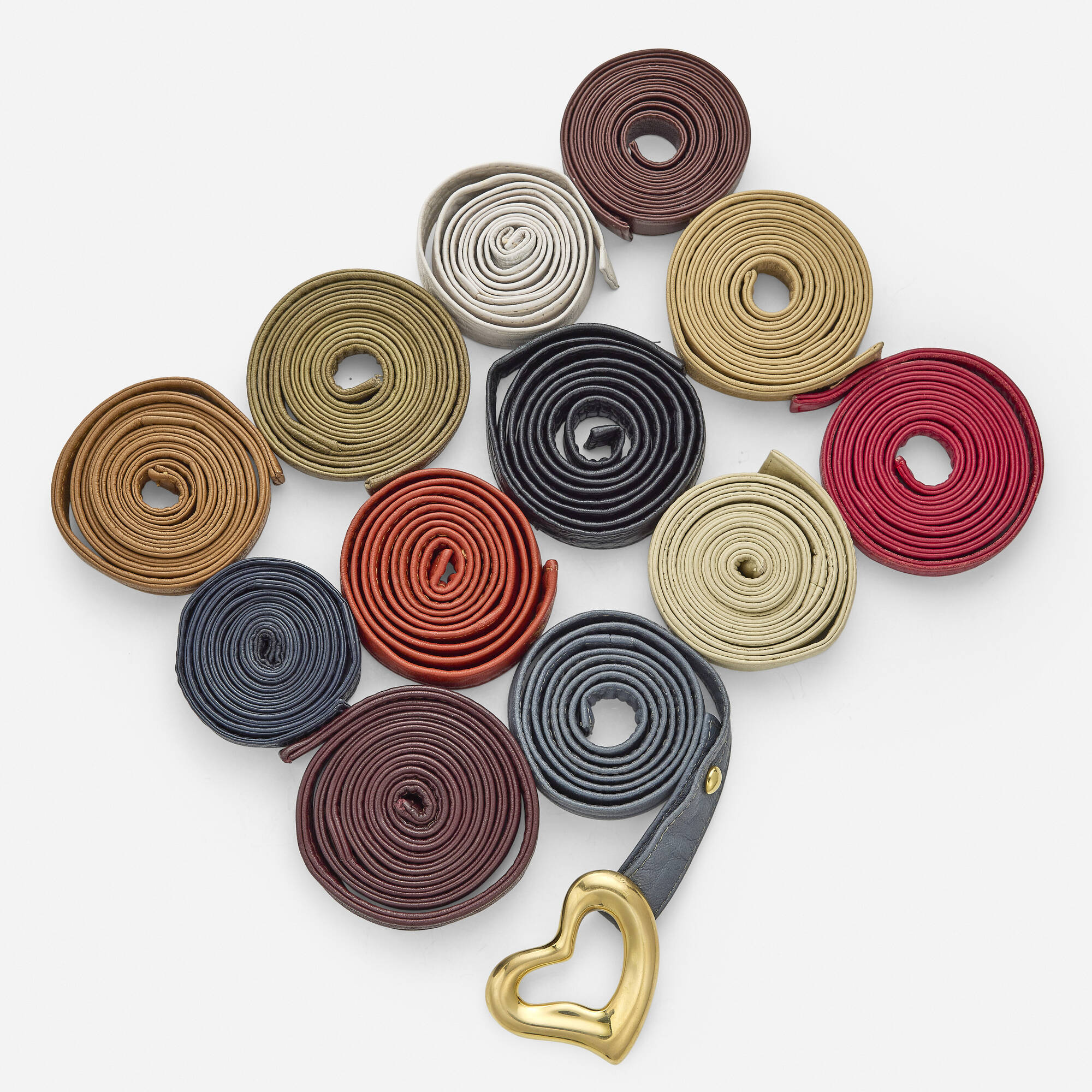 ELSA PERETTI FOR TIFFANY & CO. | OPEN HEART BELT SET BY ELSA PERETTI FOR TIFFANY & CO.