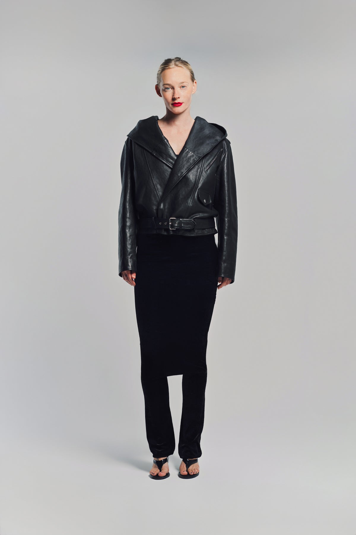 ALAÏA | VELVET SKIRT PANTS