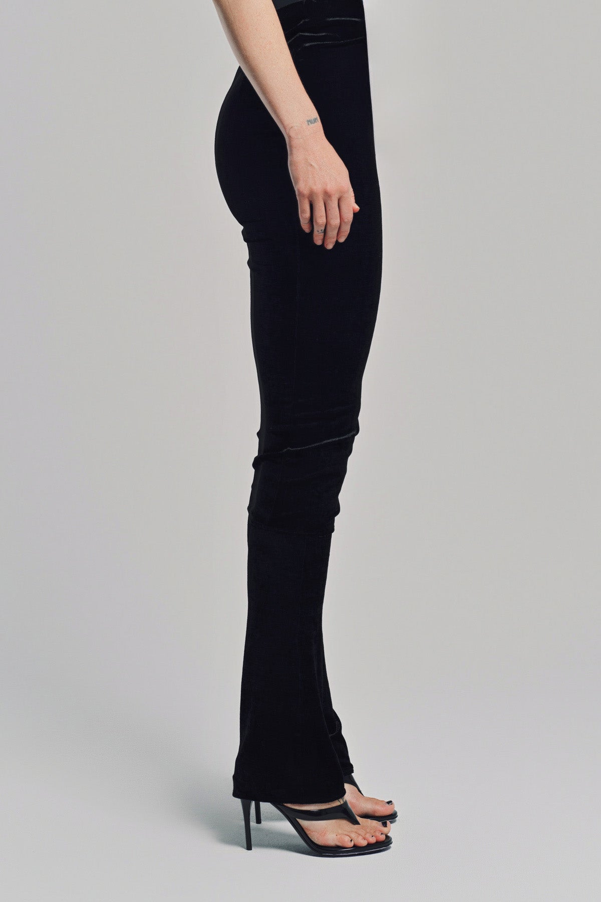 ALAÏA | VELVET SKIRT PANTS