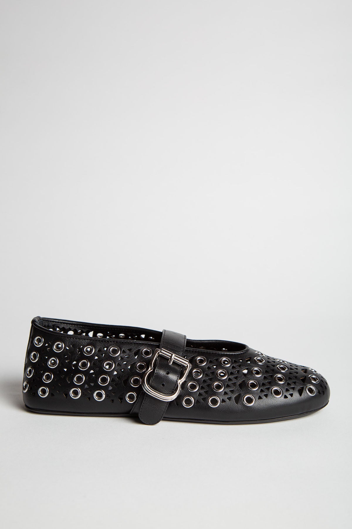 ALAÏA | RIVET BALLET FLATS