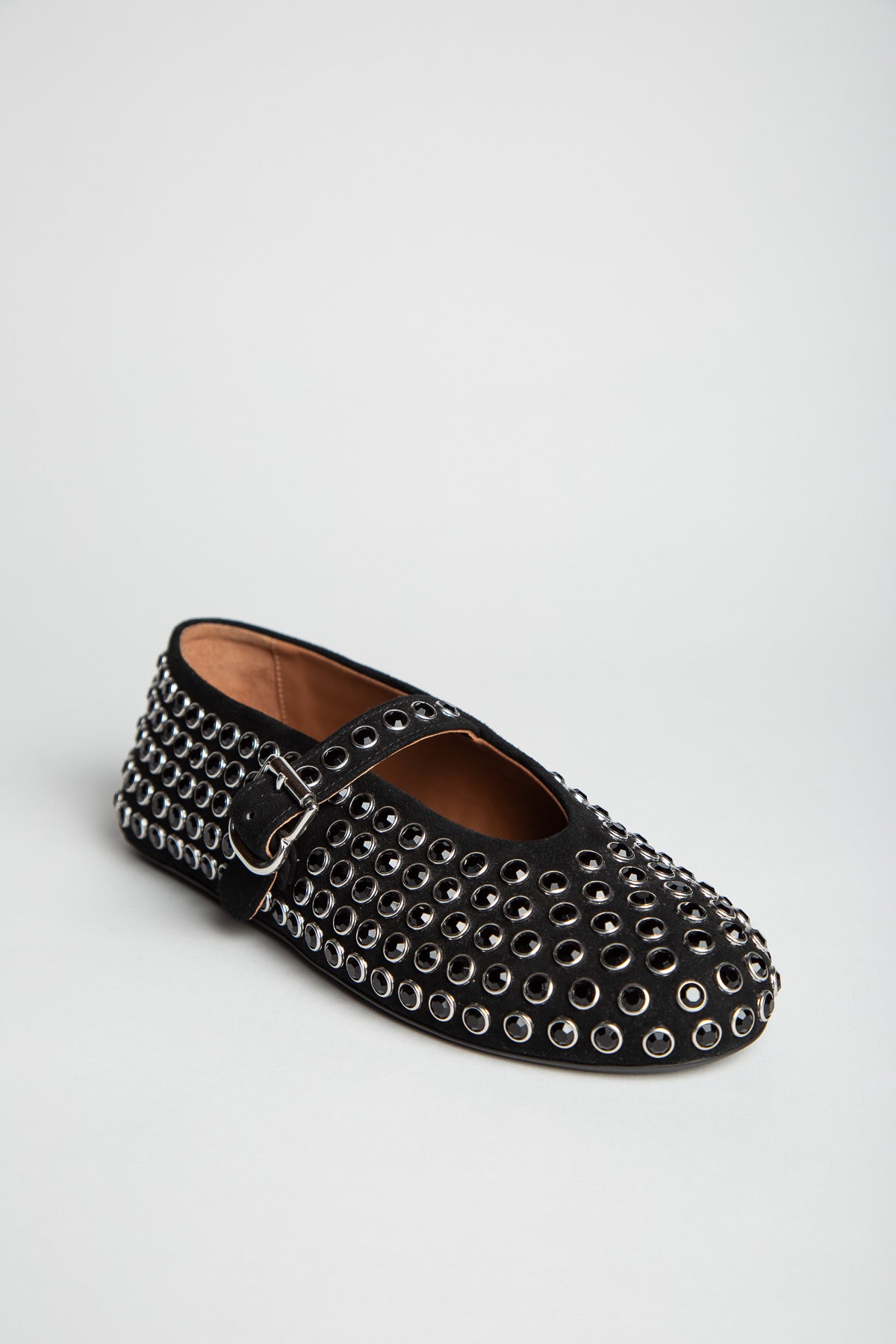 ALAÏA | STRASS BALLET FLATS