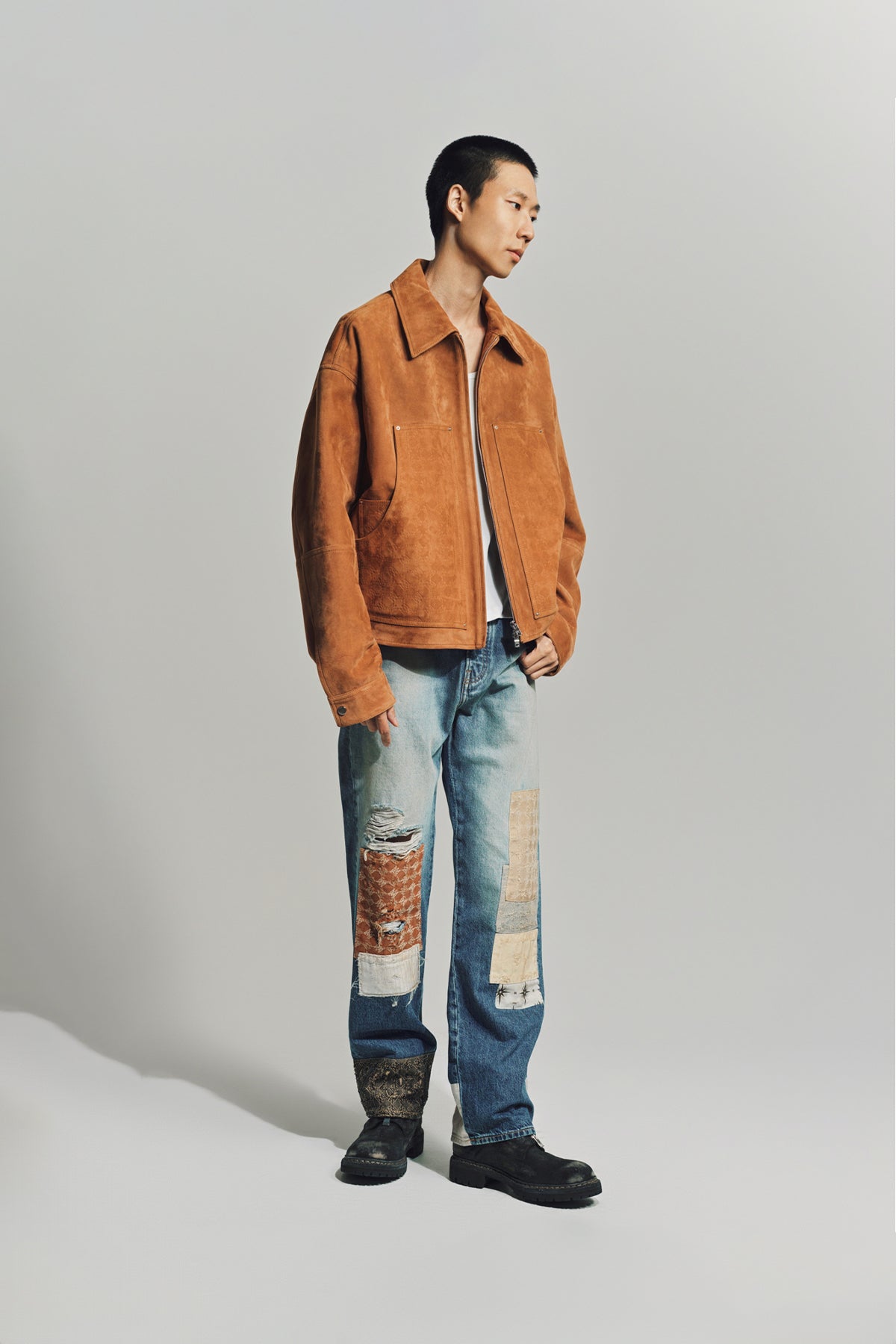 AMIRI | MA QUAD PATCH JEANS - MAXFIELD LA