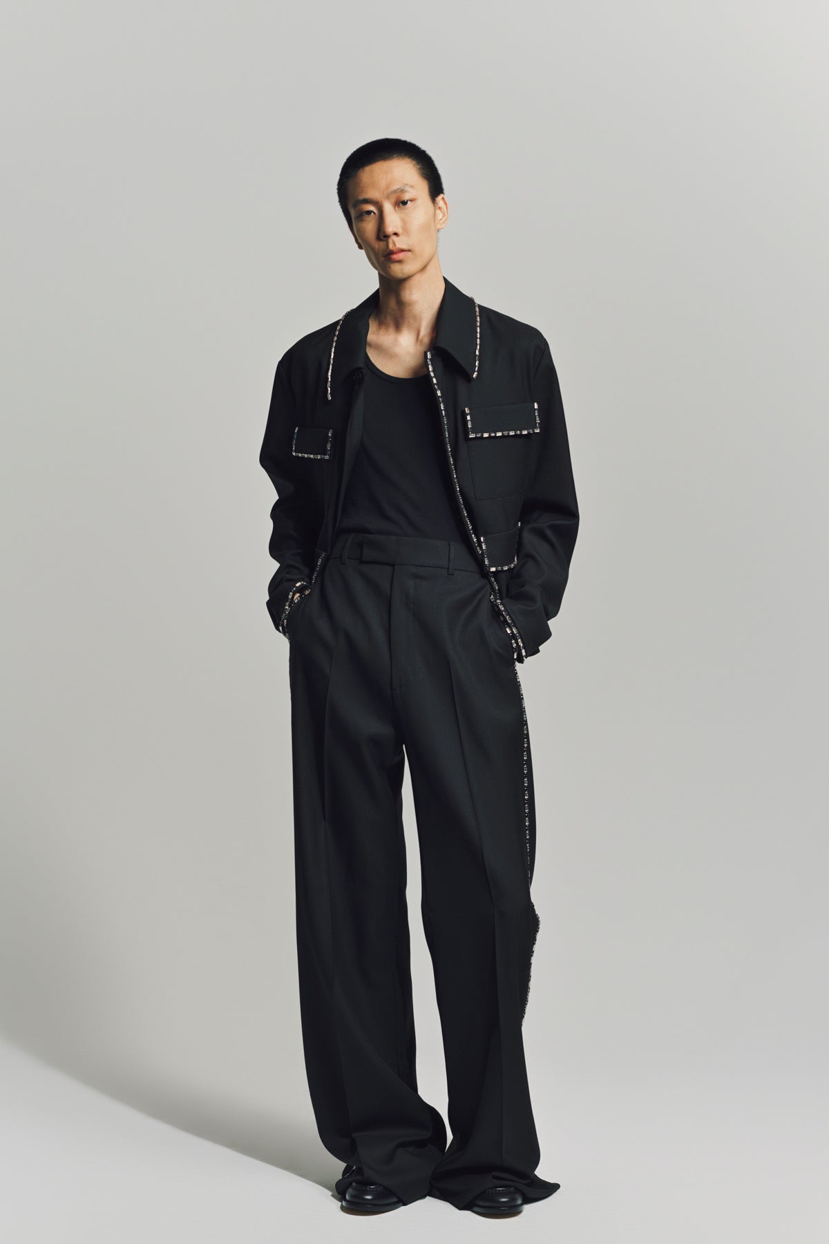 Amiri ラインストーン AMIRI ラインストーン パーカー | ブラック | FARFETCH JP