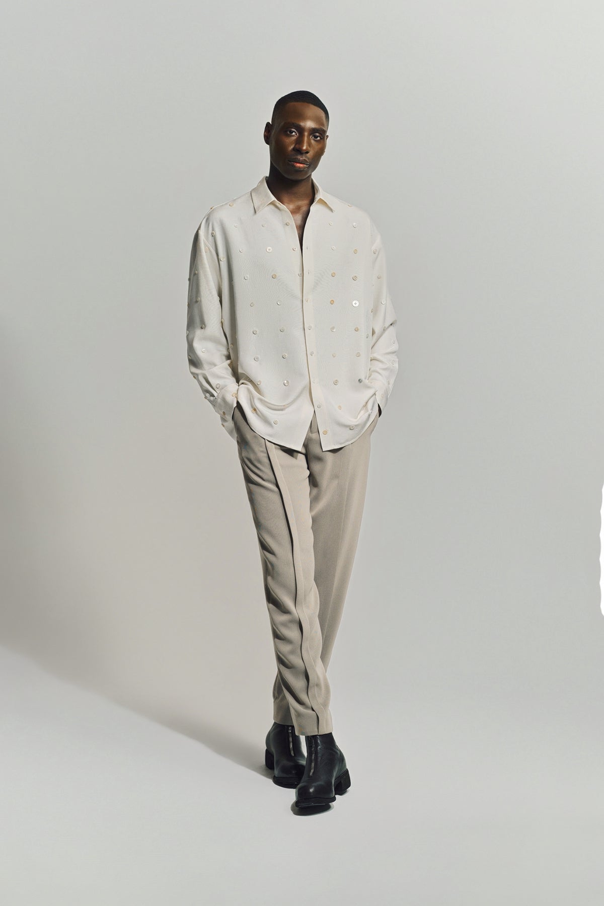 AUBERO | CELEMENTE BUTTON SHIRT