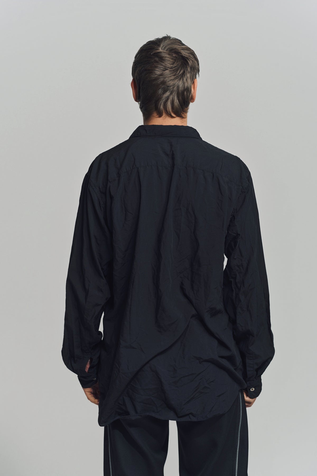 COMME DES GARCONS HOMME PLUS | POLY BROAD LONG SLEEVE SHIRT
