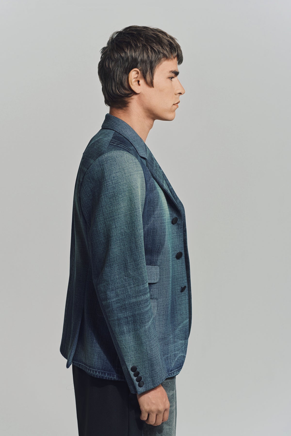 JUNYA WATANABE | DENIM BLAZER - MAXFIELD LA
