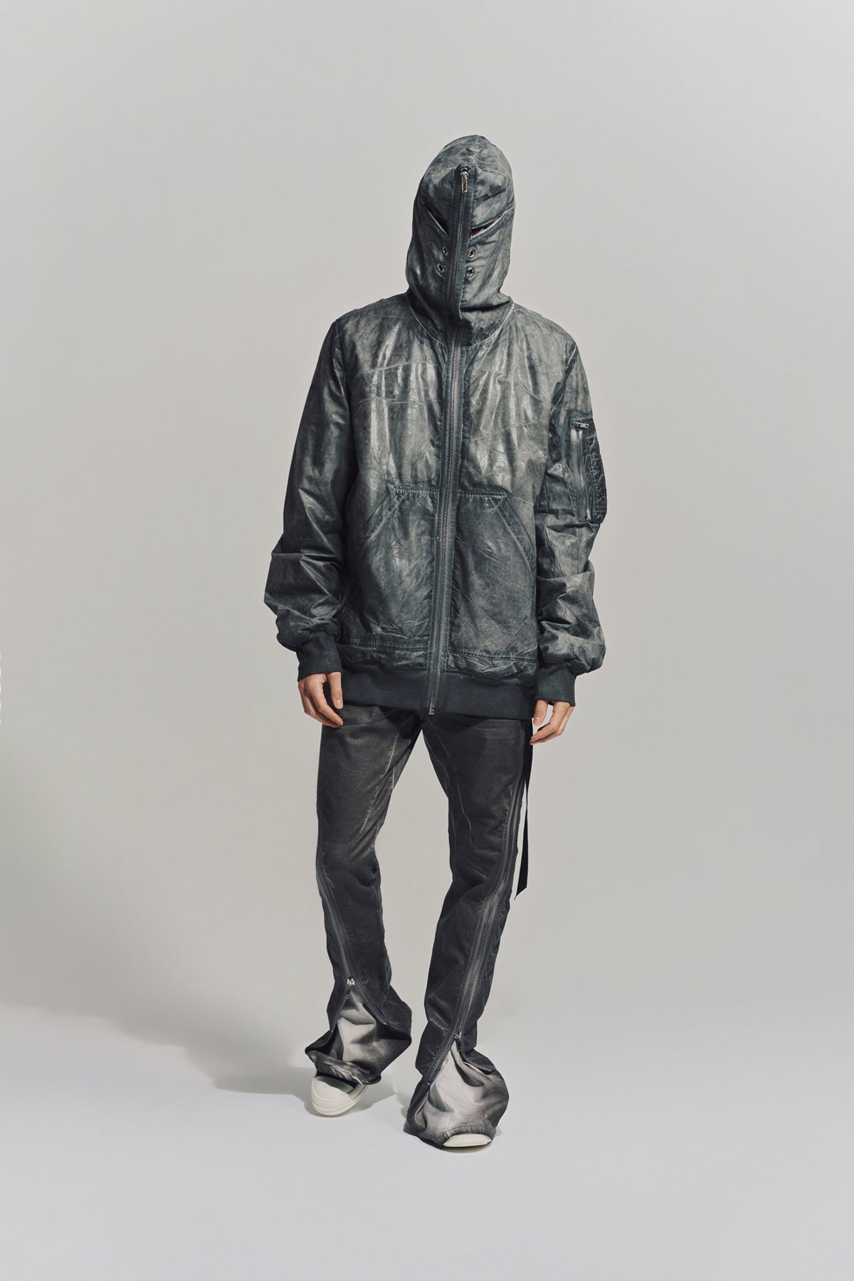 RICK OWENS DRKSHDW | GIMP FLIGHT BOMBER JACKET - MAXFIELD LA