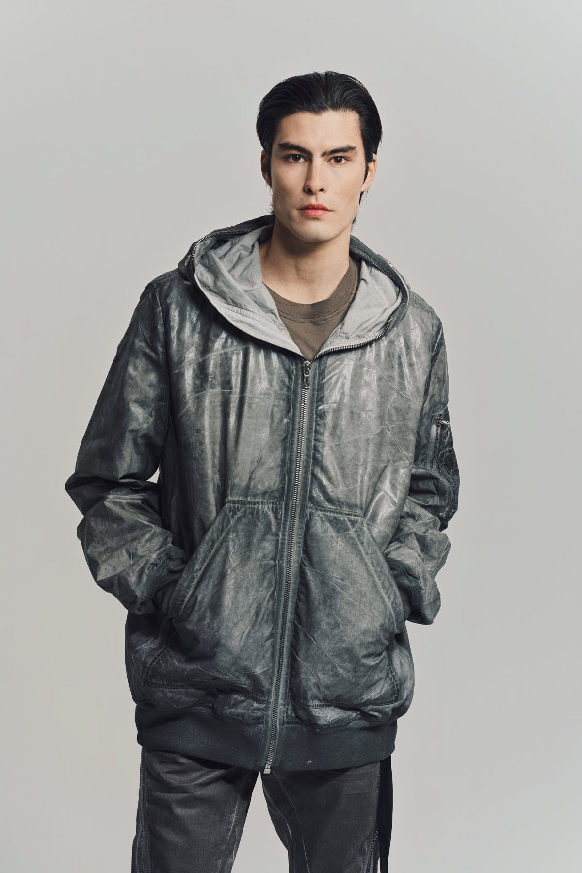 RICK OWENS DRKSHDW | GIMP FLIGHT BOMBER JACKET - MAXFIELD LA