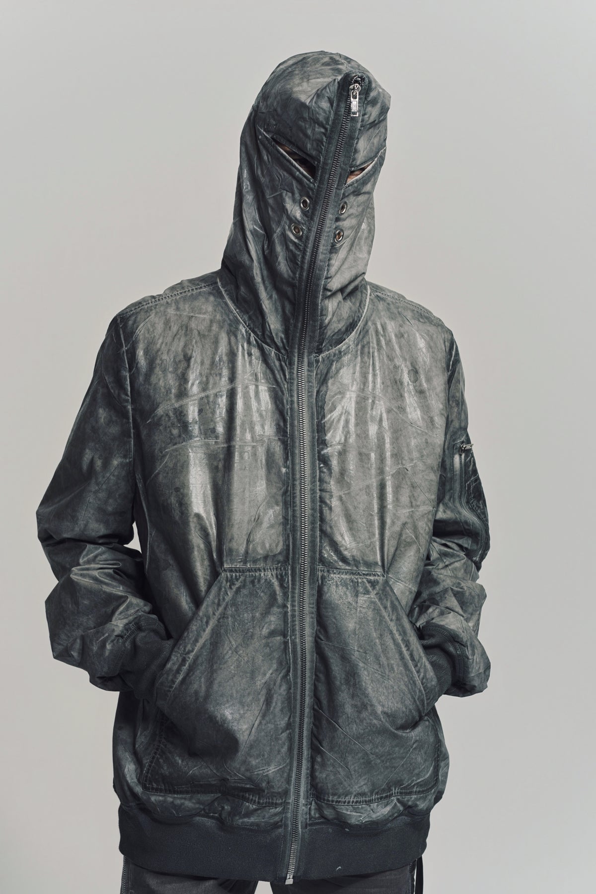 RICK OWENS DRKSHDW | GIMP FLIGHT BOMBER JACKET - MAXFIELD LA