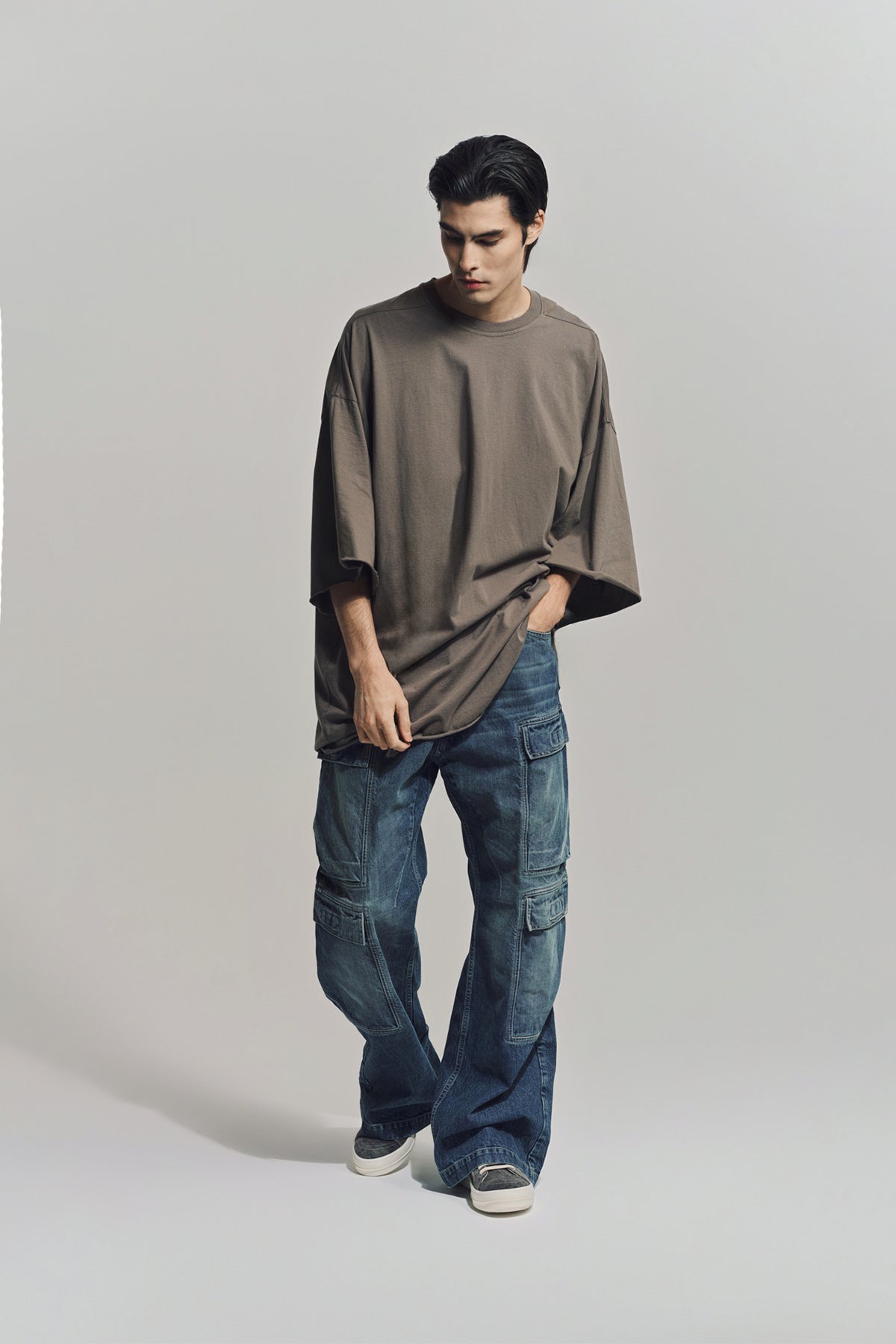 RICK OWENS DRKSHDW | DOUBLE CARGO JEANS
