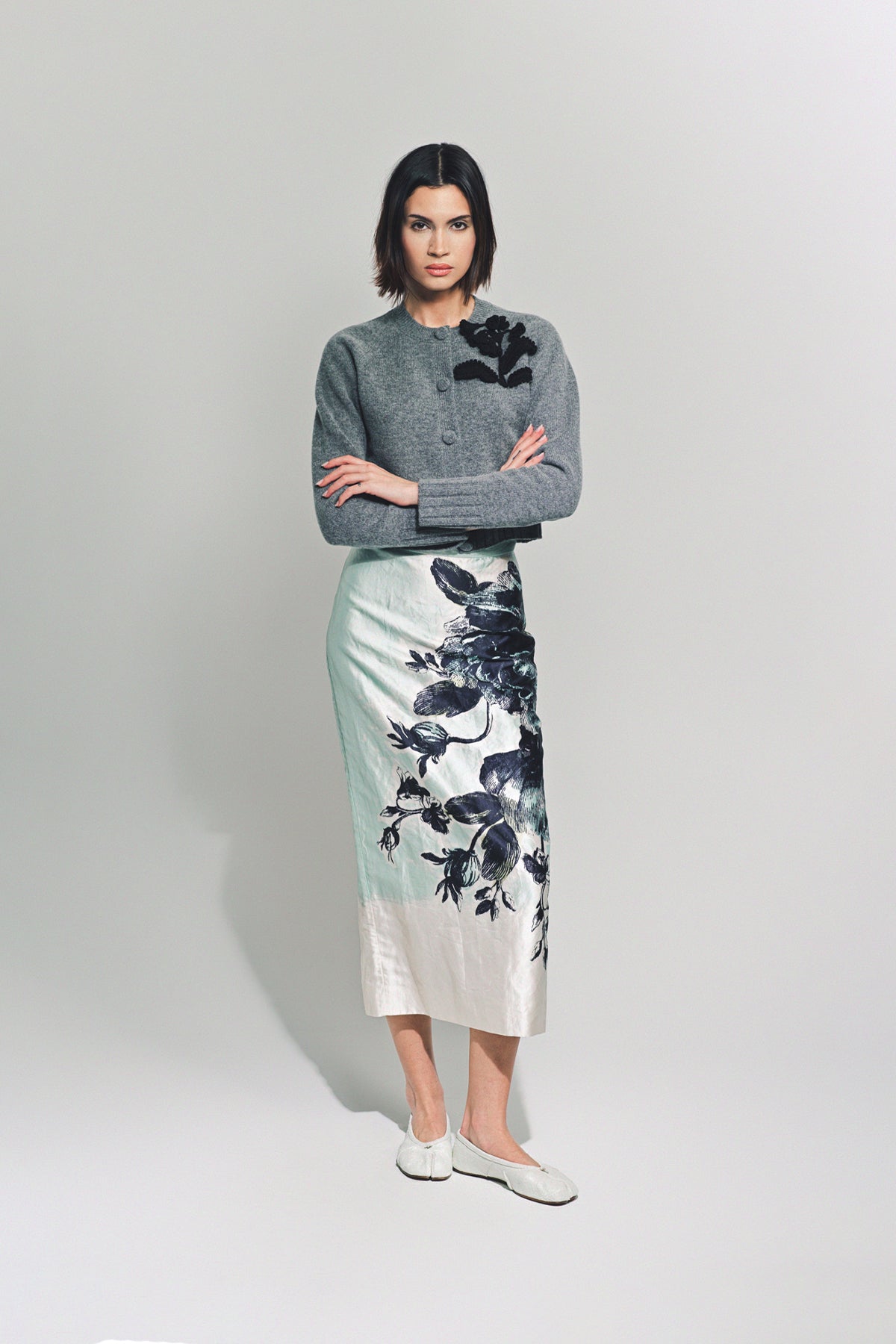 ERDEM | CROPPED CARDIGAN