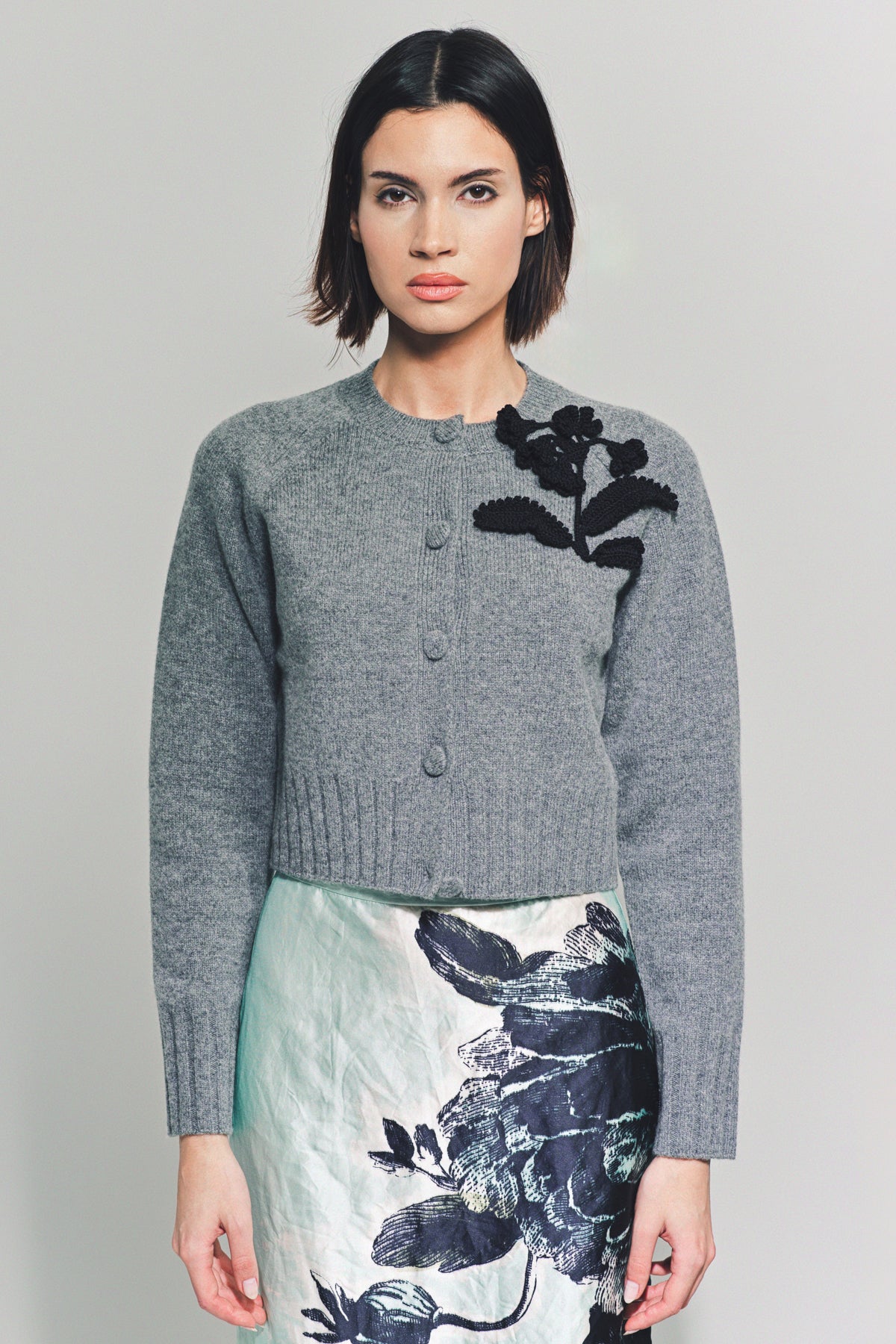 ERDEM | CROPPED CARDIGAN