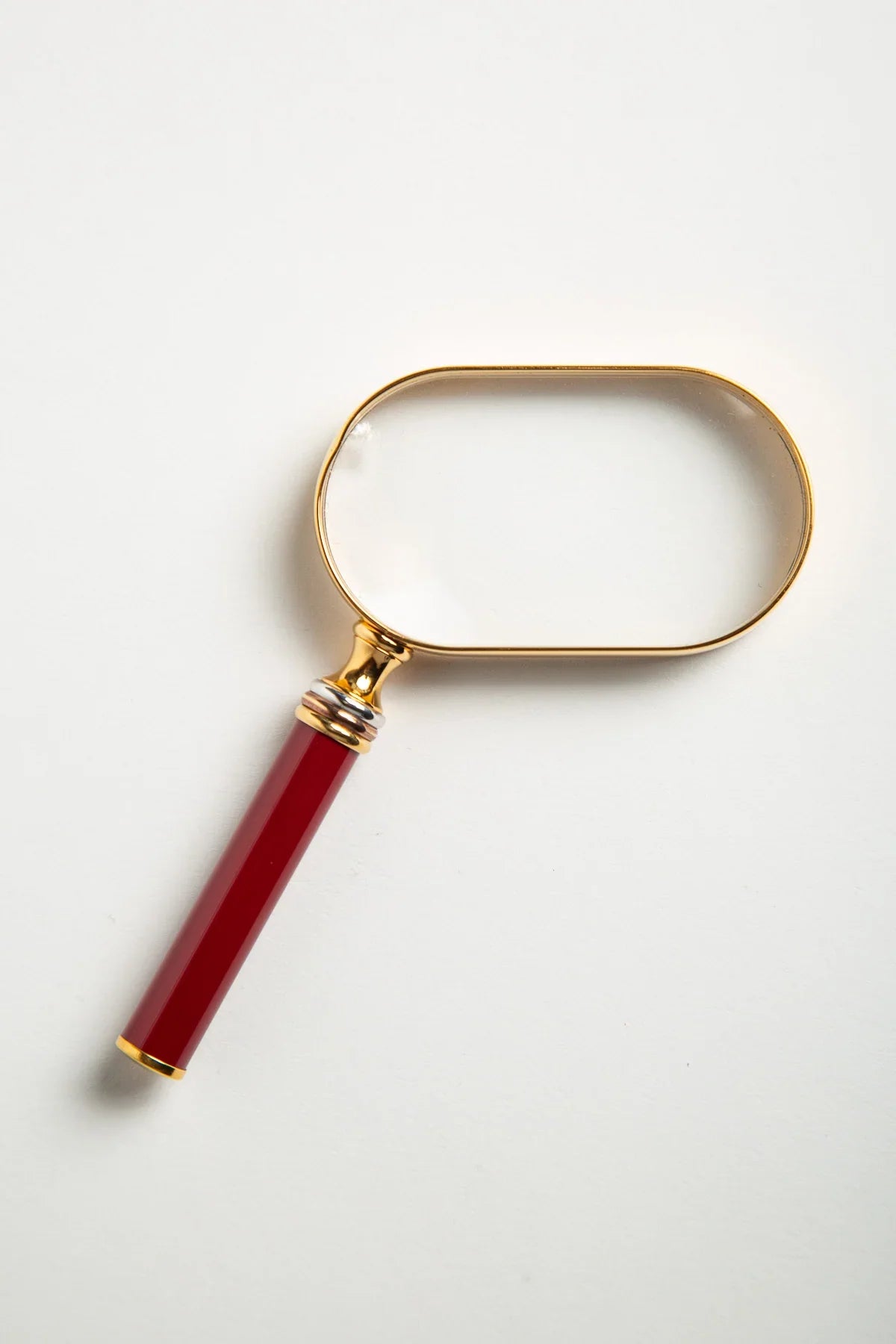 CARTIER | 1985 ENAMELED METAL MAGNIFYING GLASS
