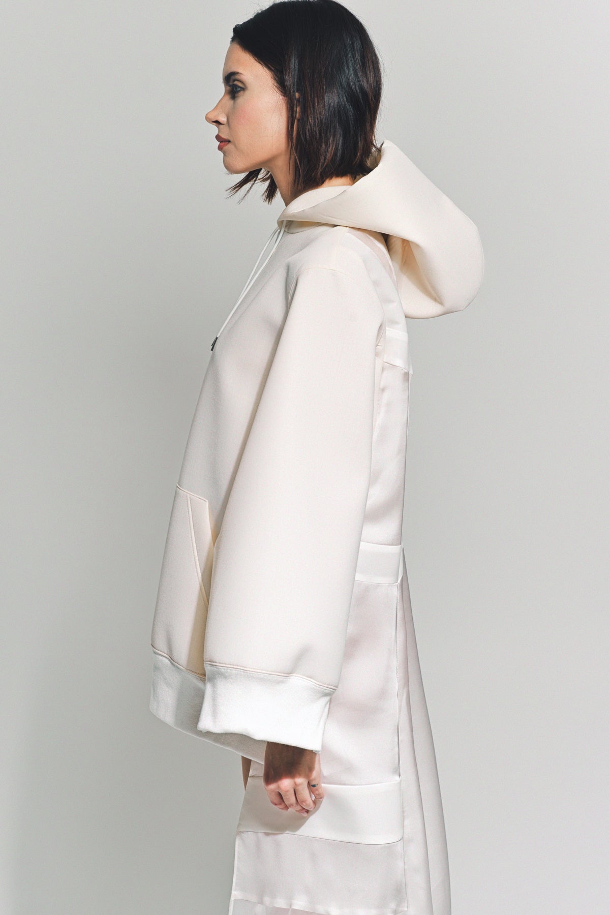 SACAI | SUITING BONDING MIX DRESS