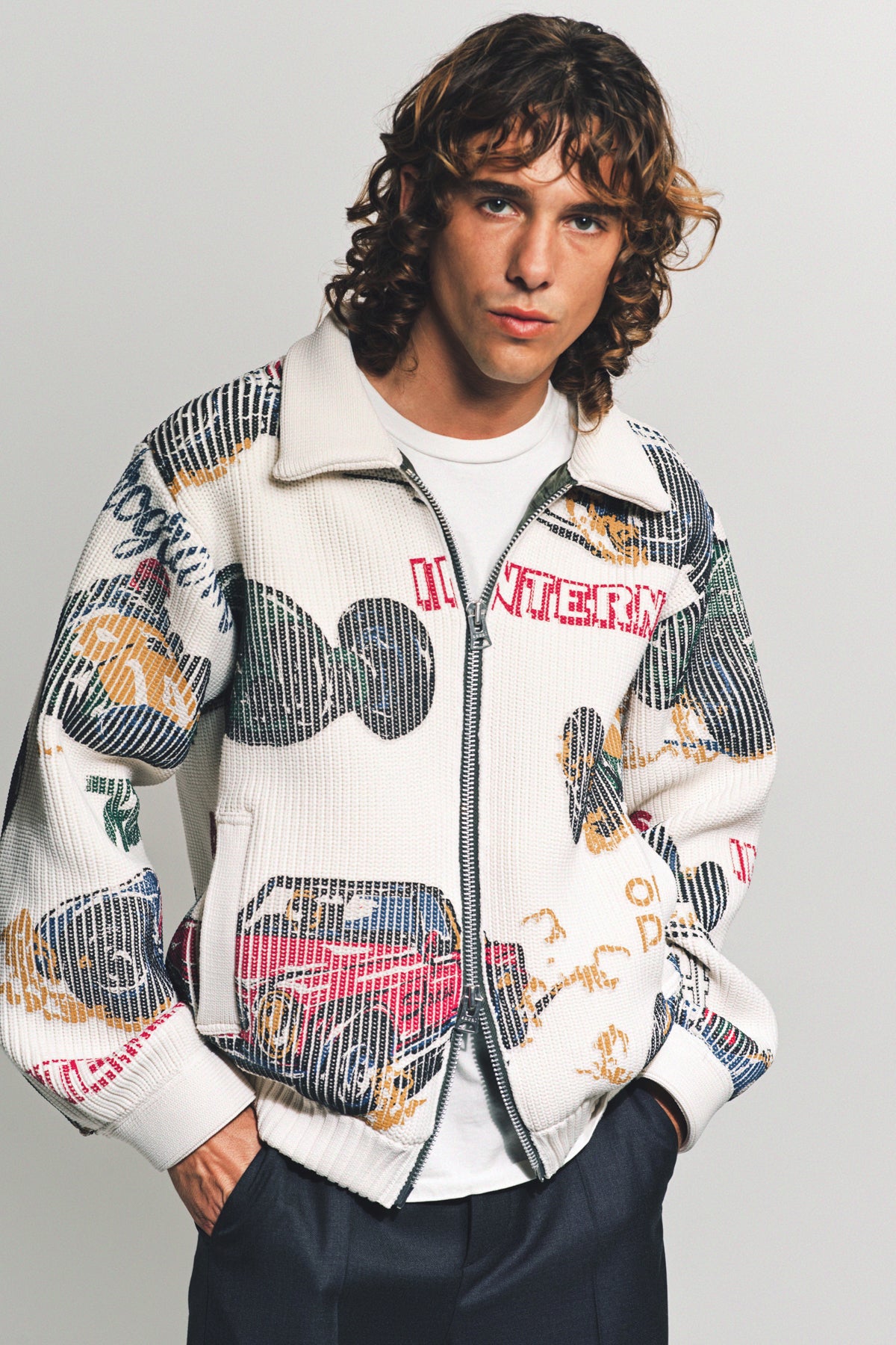 SACAI | CAR RACE BLOUSON