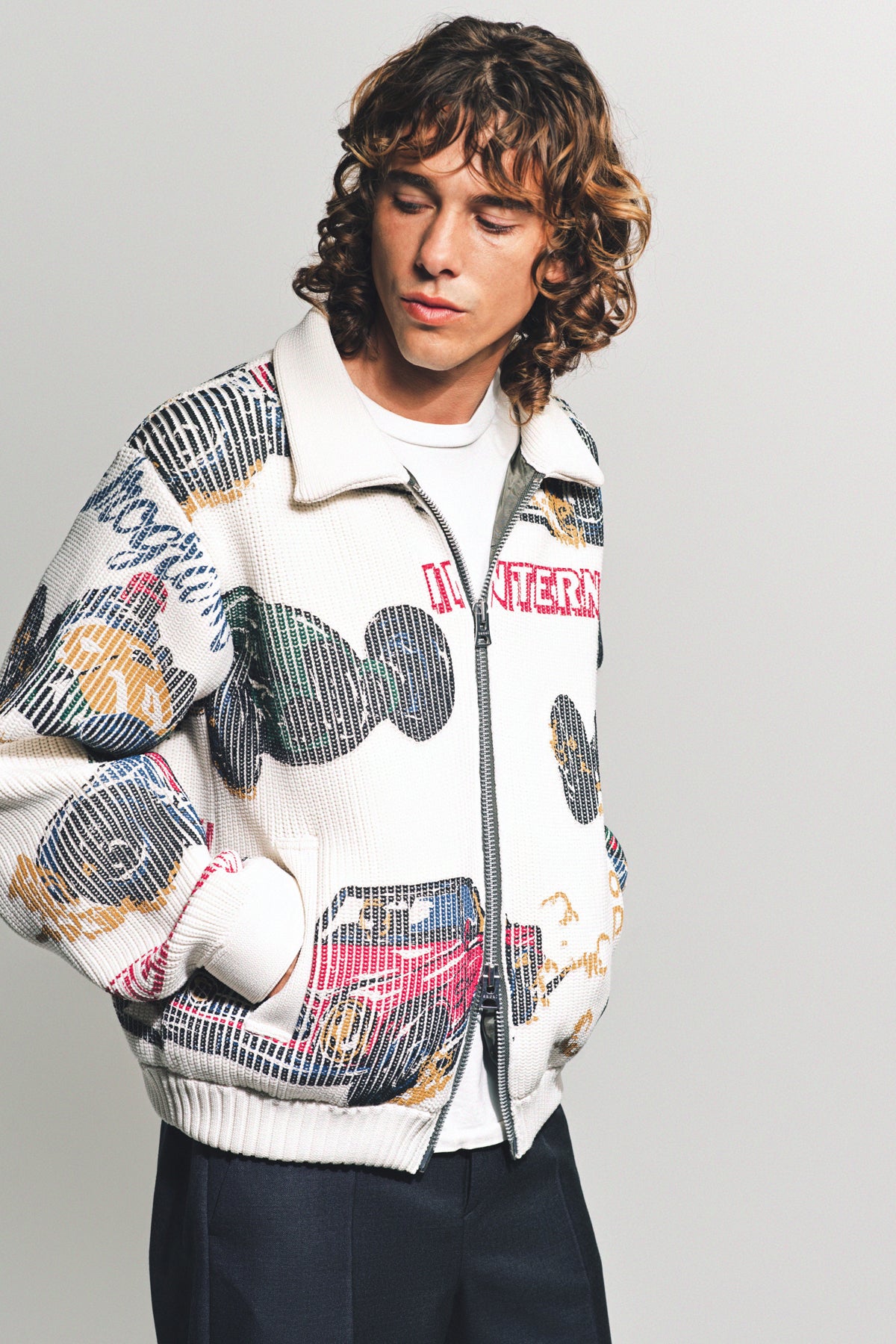 SACAI | CAR RACE BLOUSON