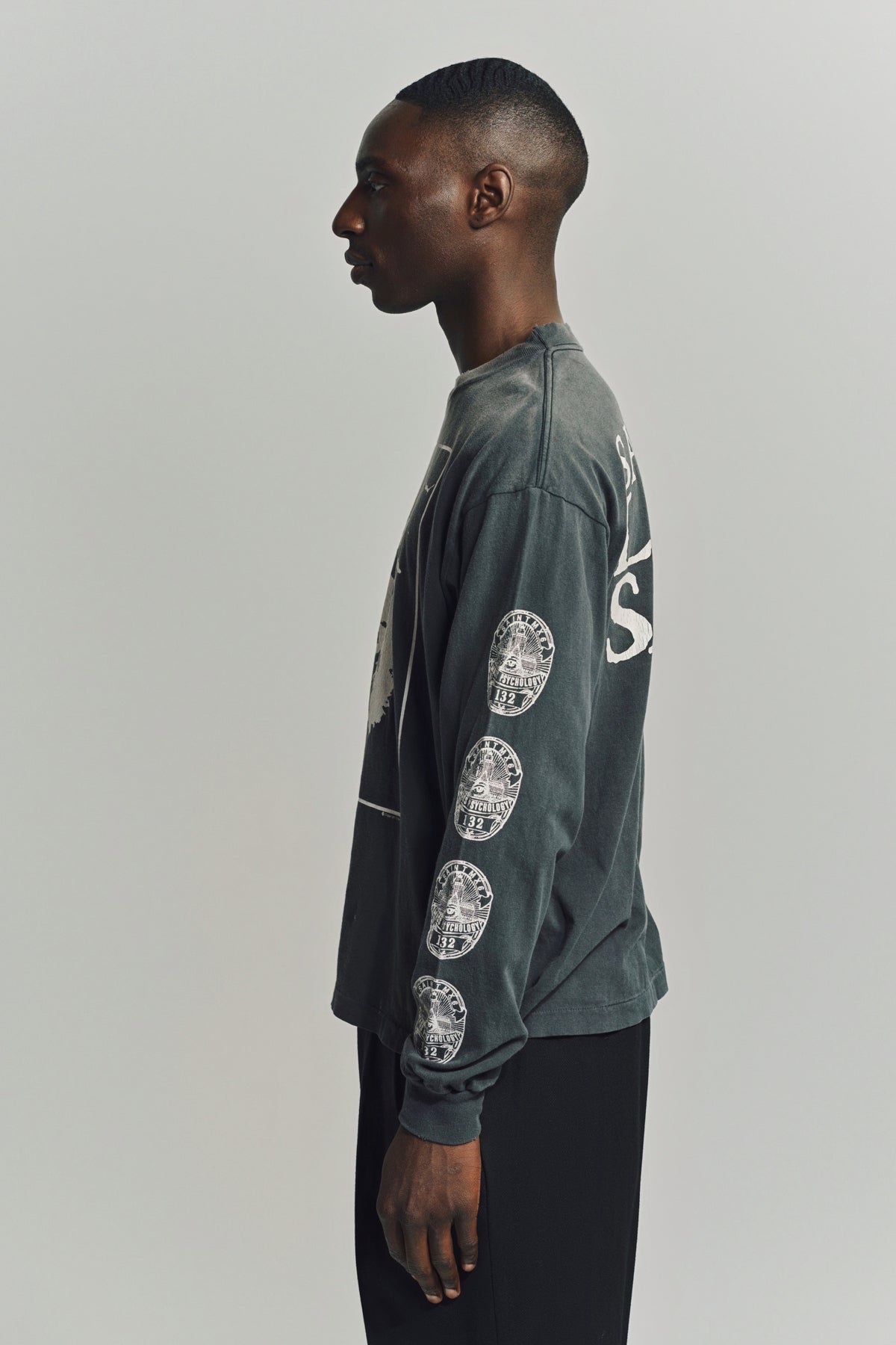 SAINT MICHAEL | LOVE SAINT LONG SLEEVE T-SHIRT