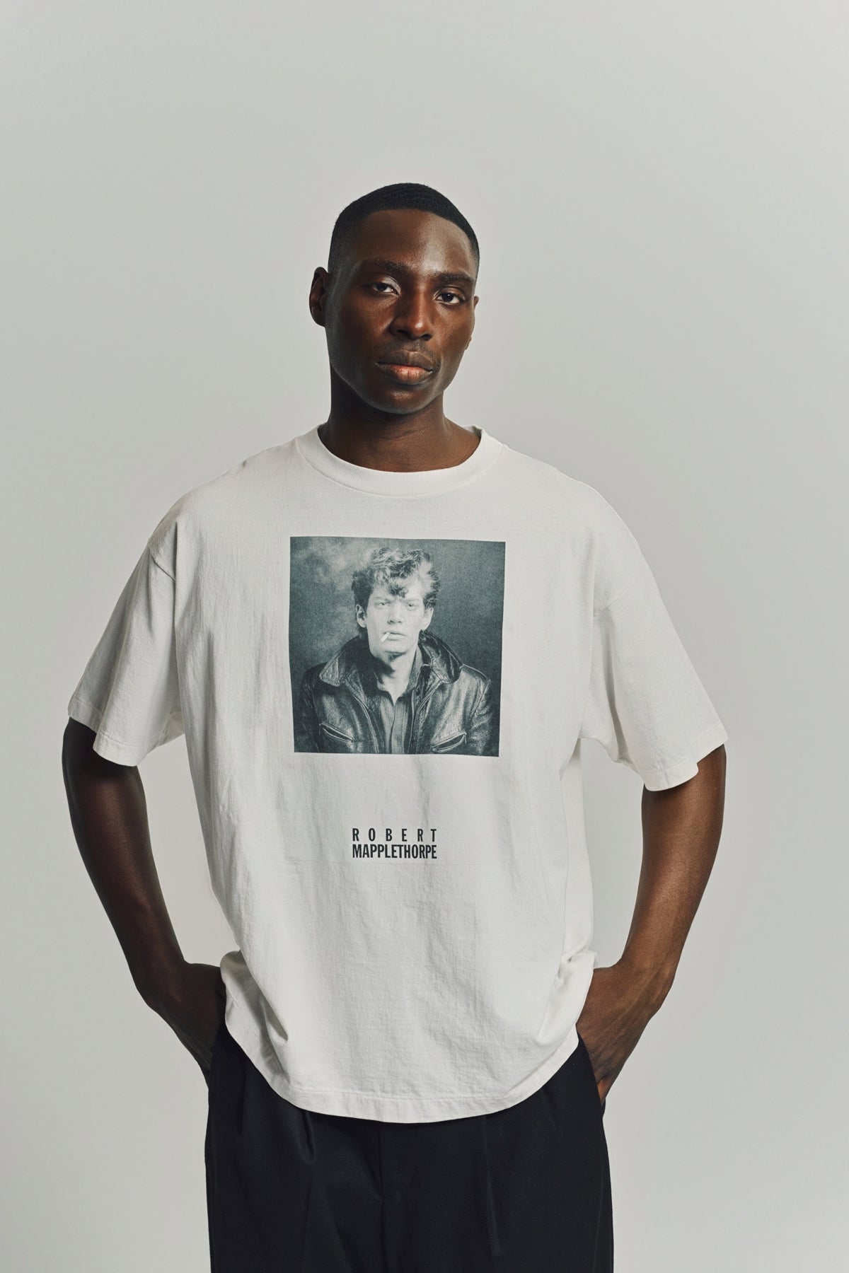 SAINT MICHAEL | ROBERT MAPPLETHORPE SHORT SLEEVE T-SHIRT