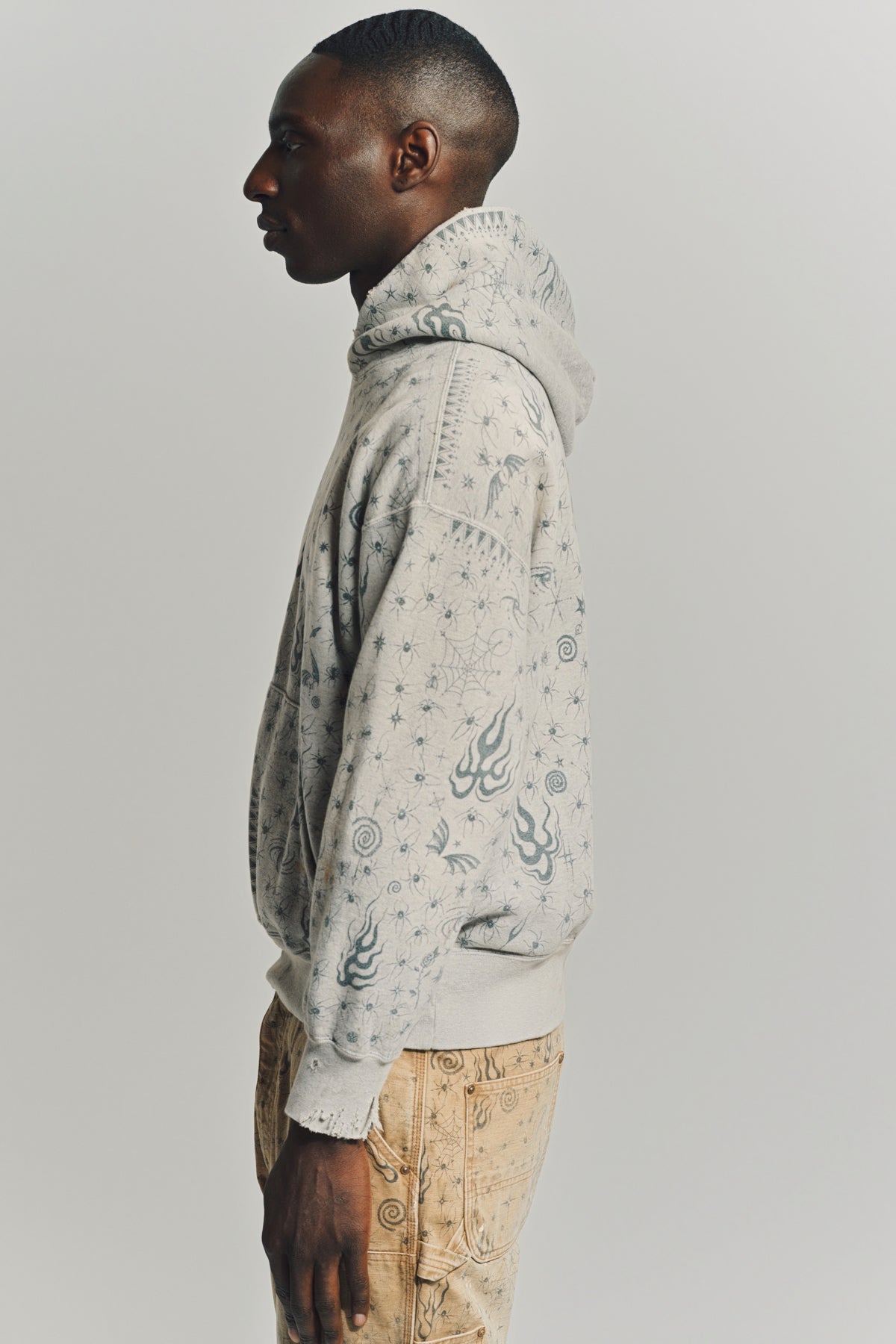 SAINT MICHAEL | DR.WOO HOODIE