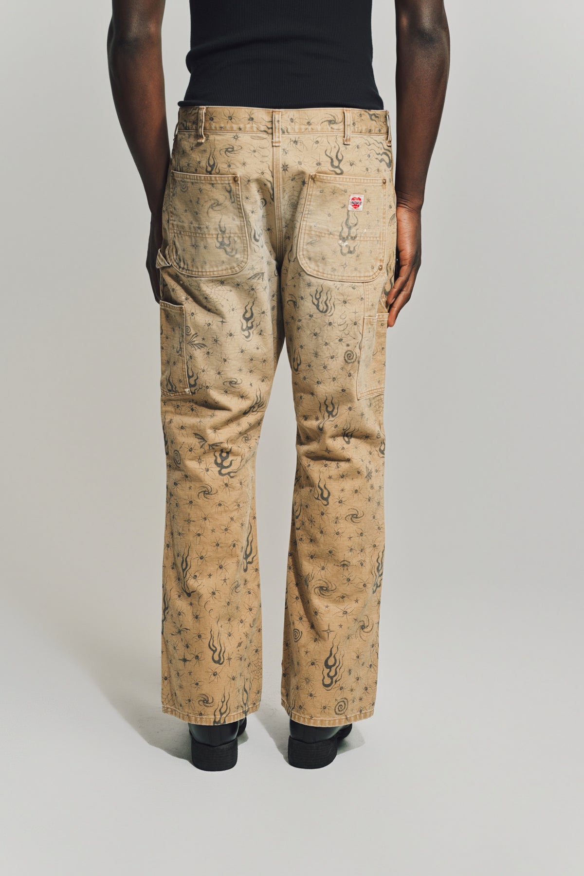SAINT MICHAEL | DR.WOO DOUBLE KNEE PANTS