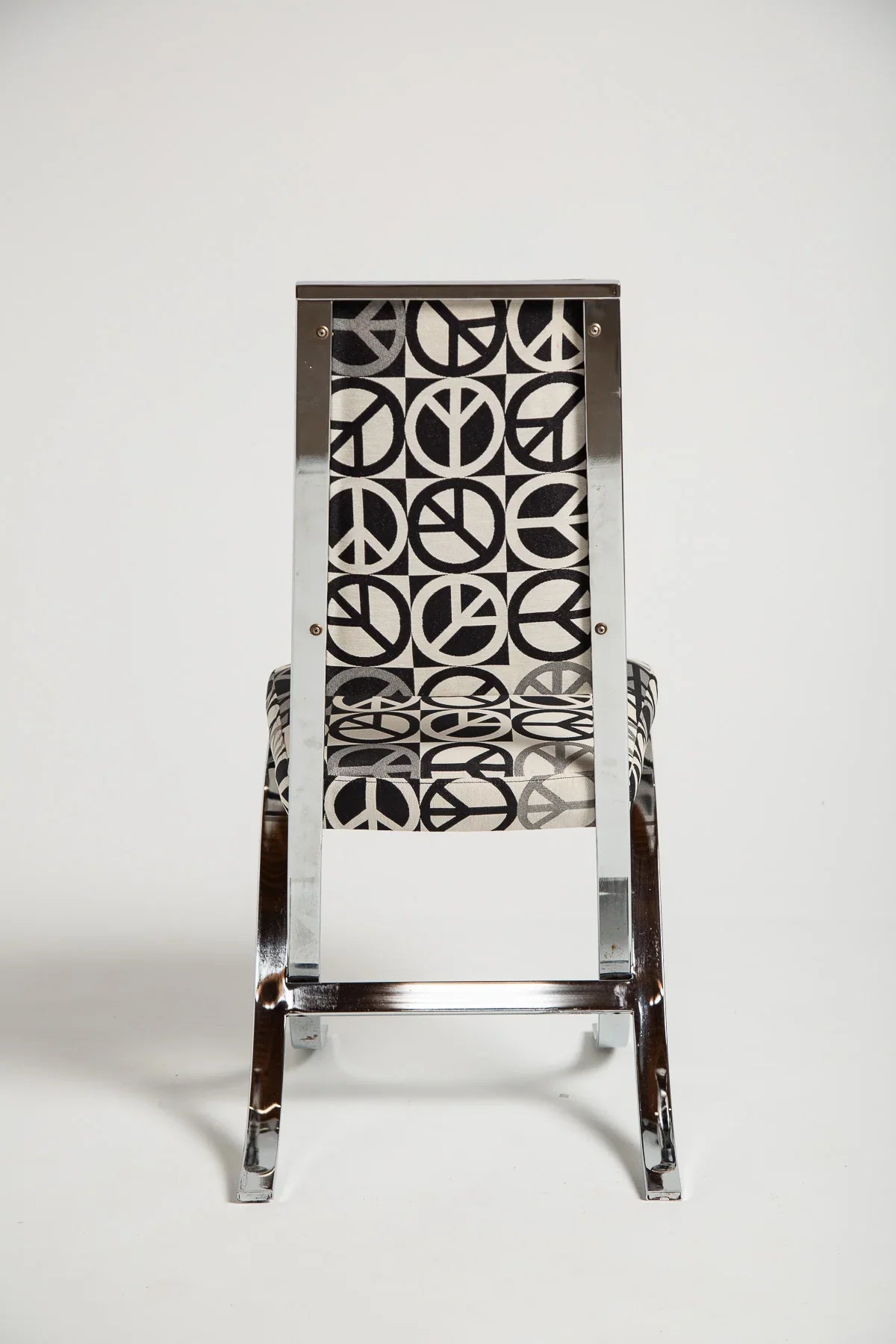 MAXFIELD PRIVATE COLLECTION | VINTAGE PEACE MOTIF CHAIR