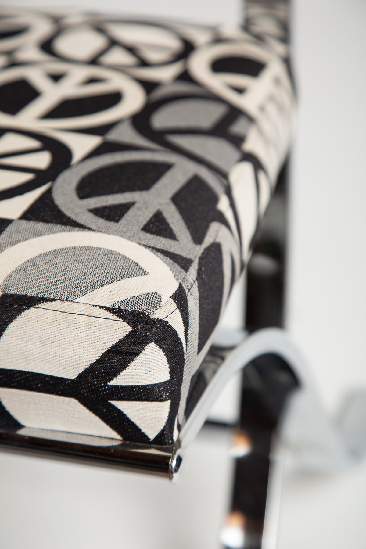 MAXFIELD PRIVATE COLLECTION | VINTAGE PEACE MOTIF CHAIR - MAXFIELD LA
