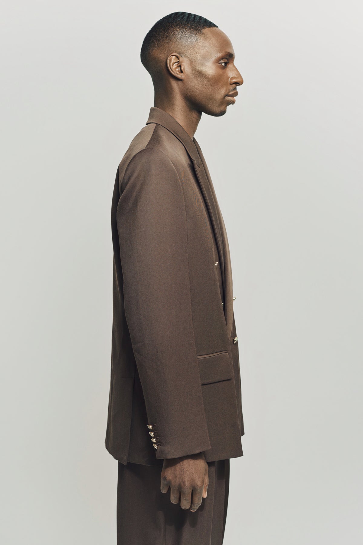 CASABLANCA | DOUBLE BREASTED WOOL JACKET