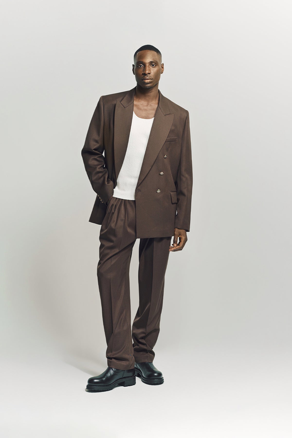 CASABLANCA | FIVE PLEAT TROUSERS
