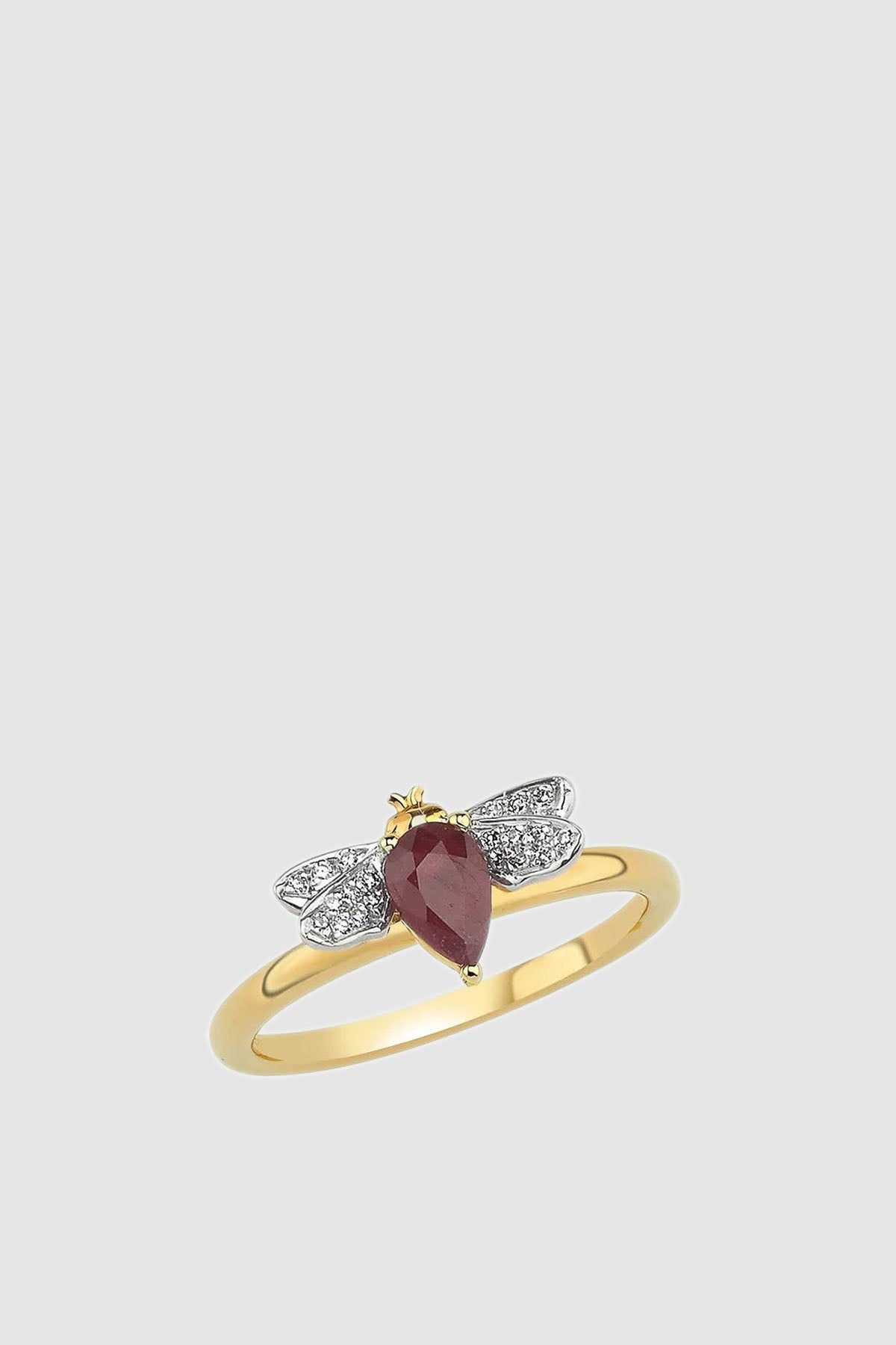 BEE GODDESS | QUEEN BEE RUBY RING