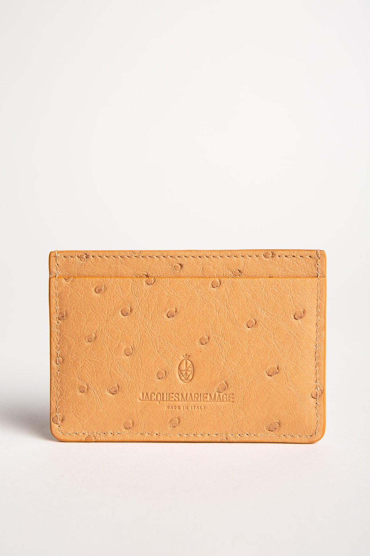 JACQUES MARIE MAGE | THEODORE OSTRICH CARD HOLDER - MAXFIELD LA