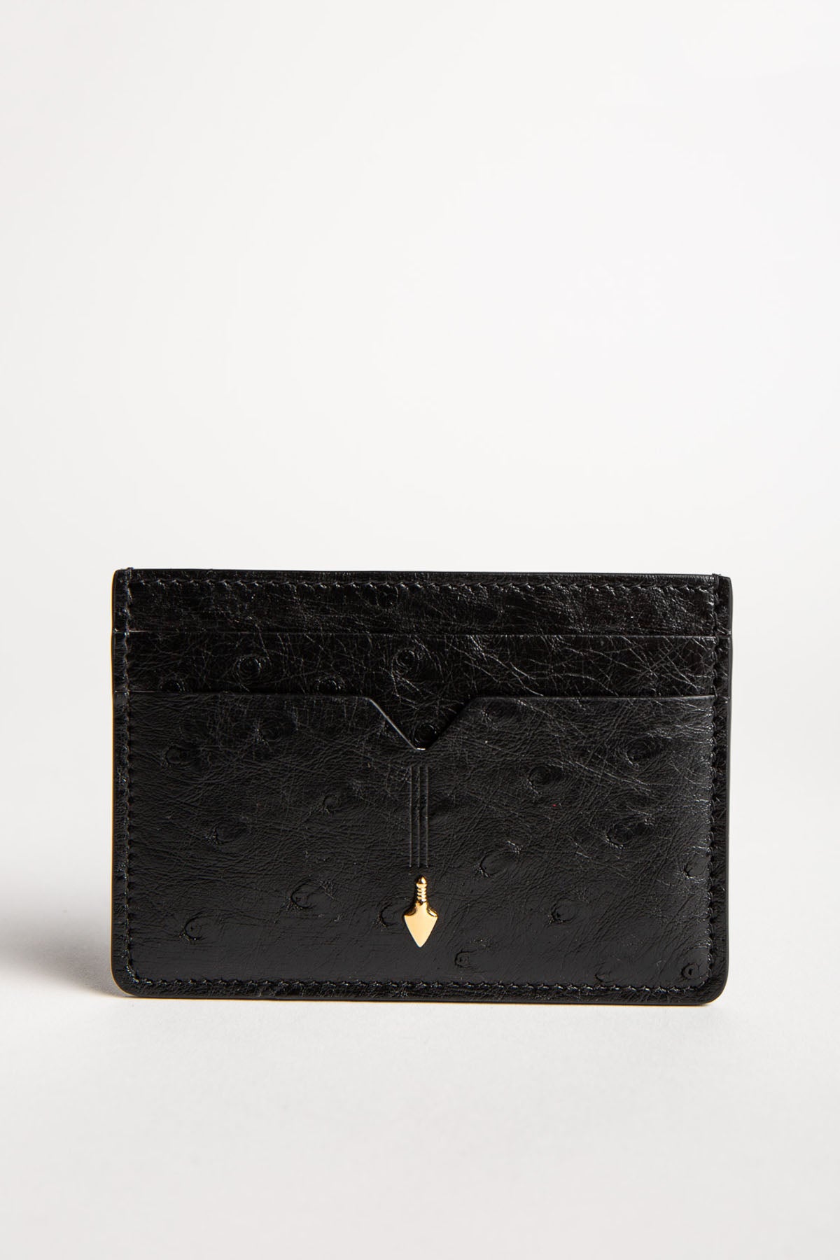JACQUES MARIE MAGE | THEODORE OSTRICH CARD HOLDER