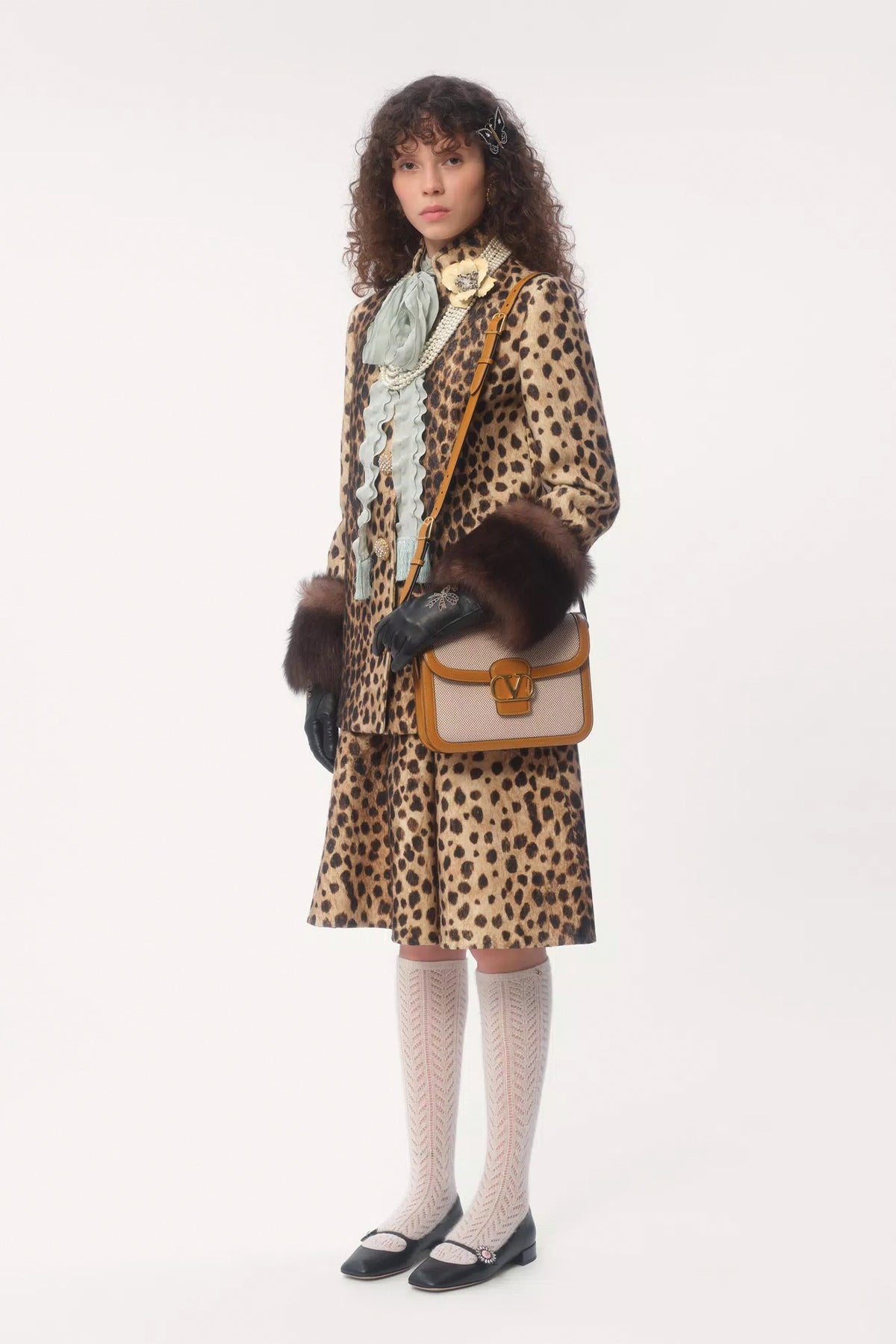 VALENTINO GARAVANI | VALENTINO GARAVANI 9TO5 CANVAS SHOULDER BAG