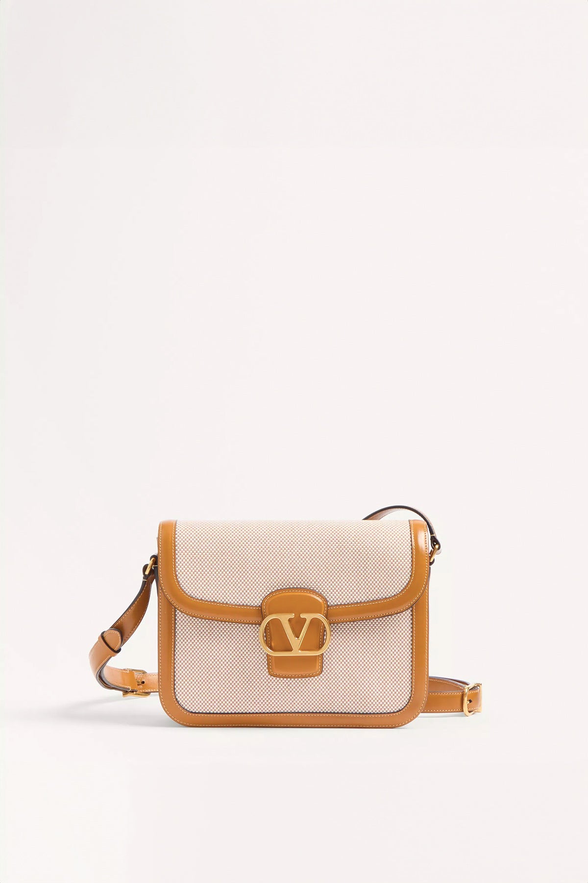 VALENTINO GARAVANI | VALENTINO GARAVANI 9TO5 CANVAS SHOULDER BAG