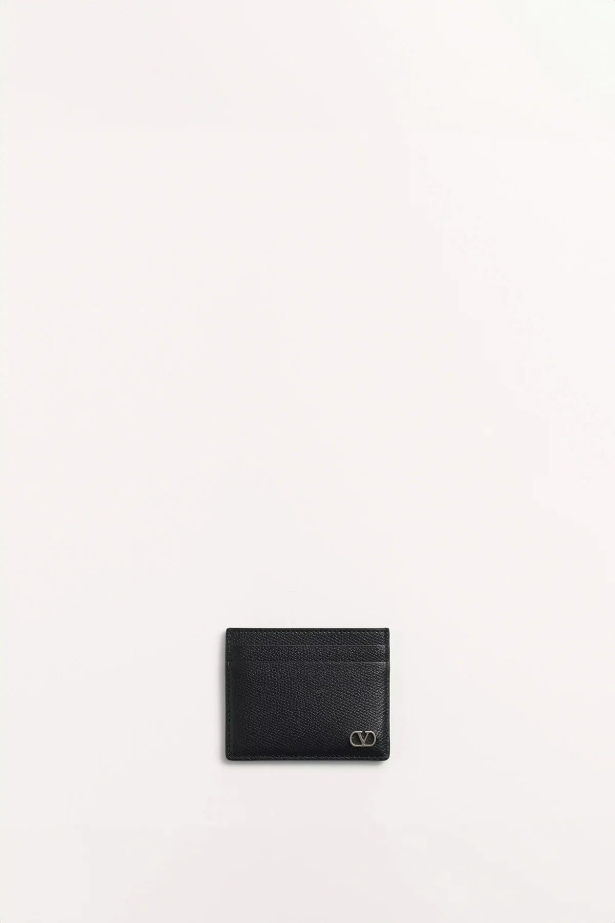 VALENTINO GARAVANI | VLOGO SIGNATURE GRAINY CALFSKIN CARD HOLDER