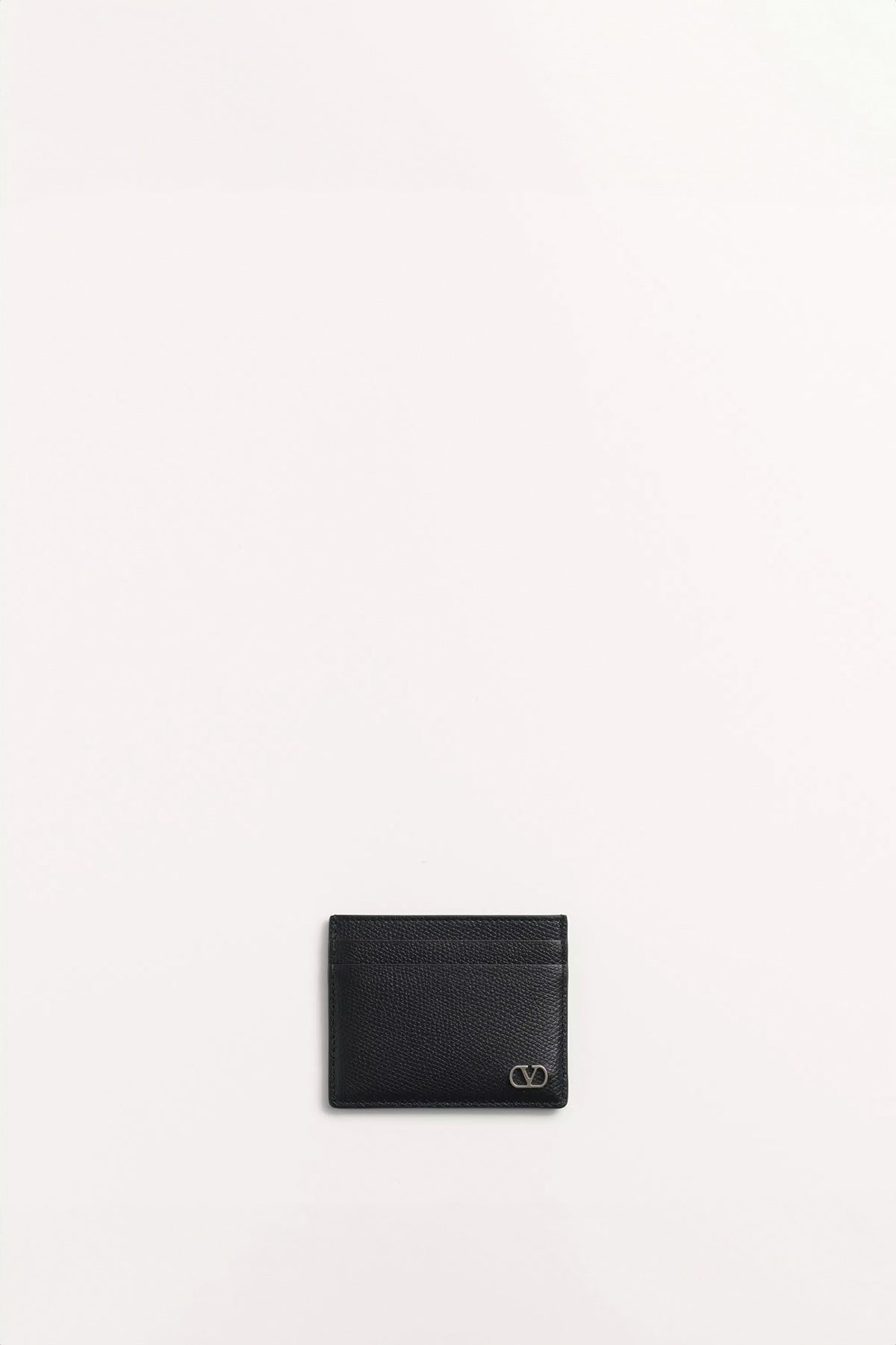 VALENTINO GARAVANI | VLOGO SIGNATURE GRAINY CALFSKIN CARD HOLDER
