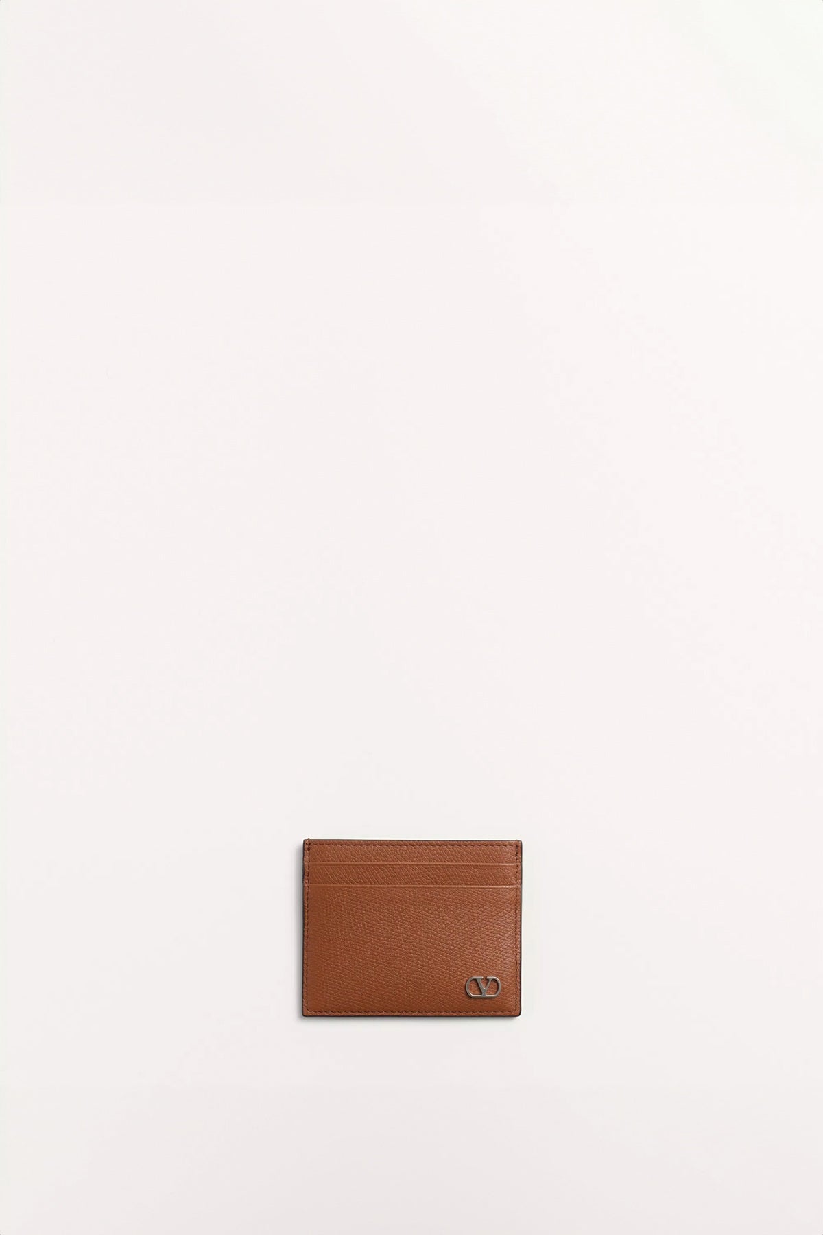 VALENTINO GARAVANI | VLOGO SIGNATURE GRAINY CALFSKIN CARD HOLDER