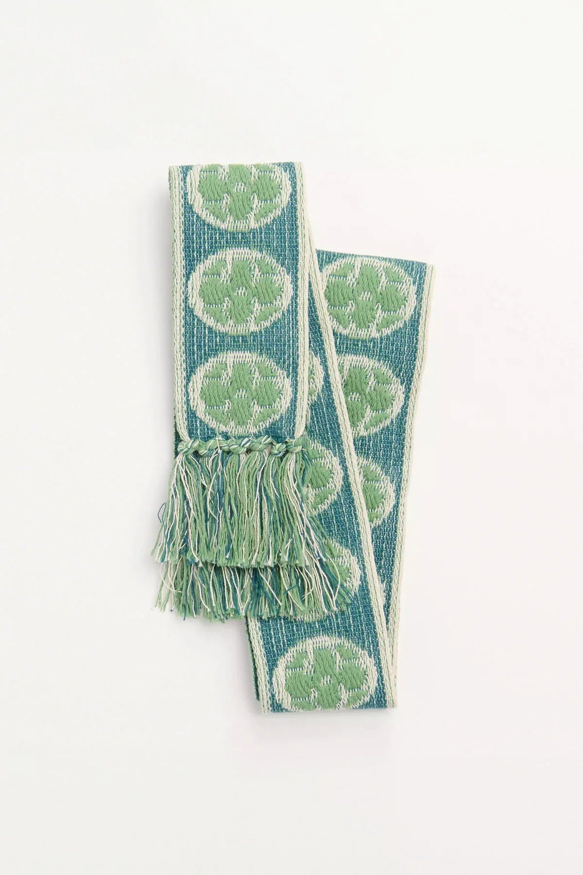 VALENTINO GARAVANI | ANTIBES COTTON SCARF WITH FRINGE