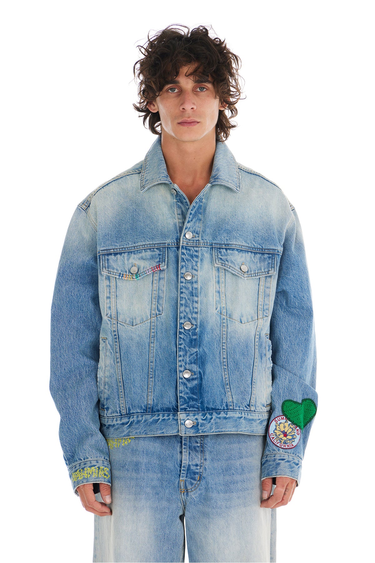 NAHMIAS | PLAYGROUND DENIM JACKET - MAXFIELD LA
