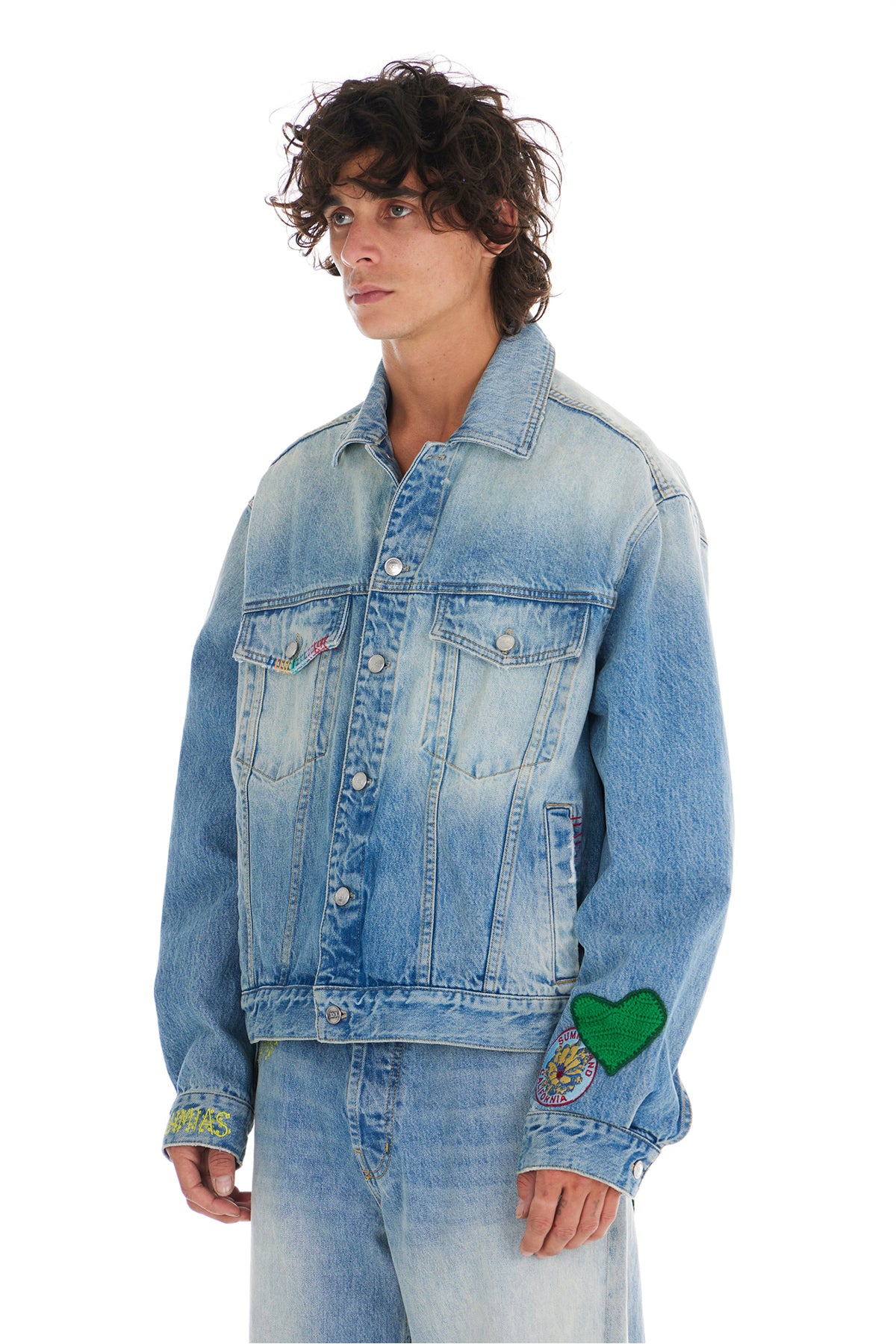 NAHMIAS | PLAYGROUND DENIM JACKET - MAXFIELD LA