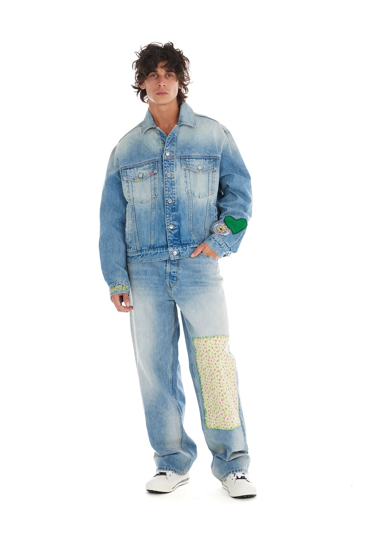 NAHMIAS | PLAYGROUND DENIM JACKET - MAXFIELD LA