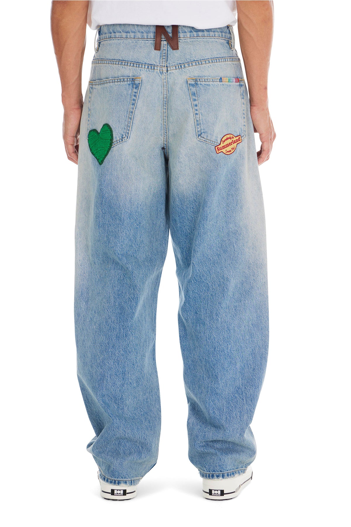 NAHMIAS | PLAYGROUND BAGGY JEANS - MAXFIELD LA